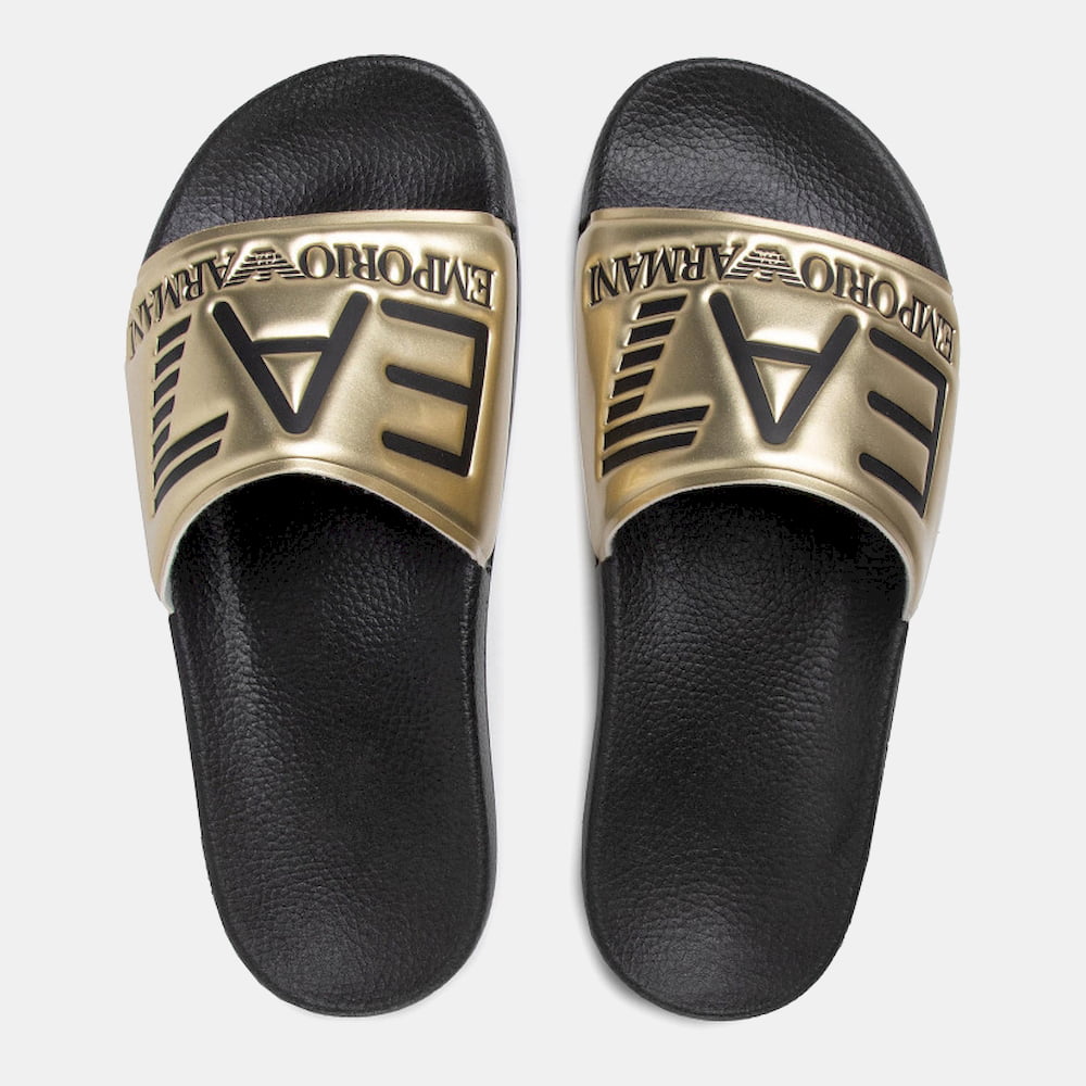 Armani slippers on sale