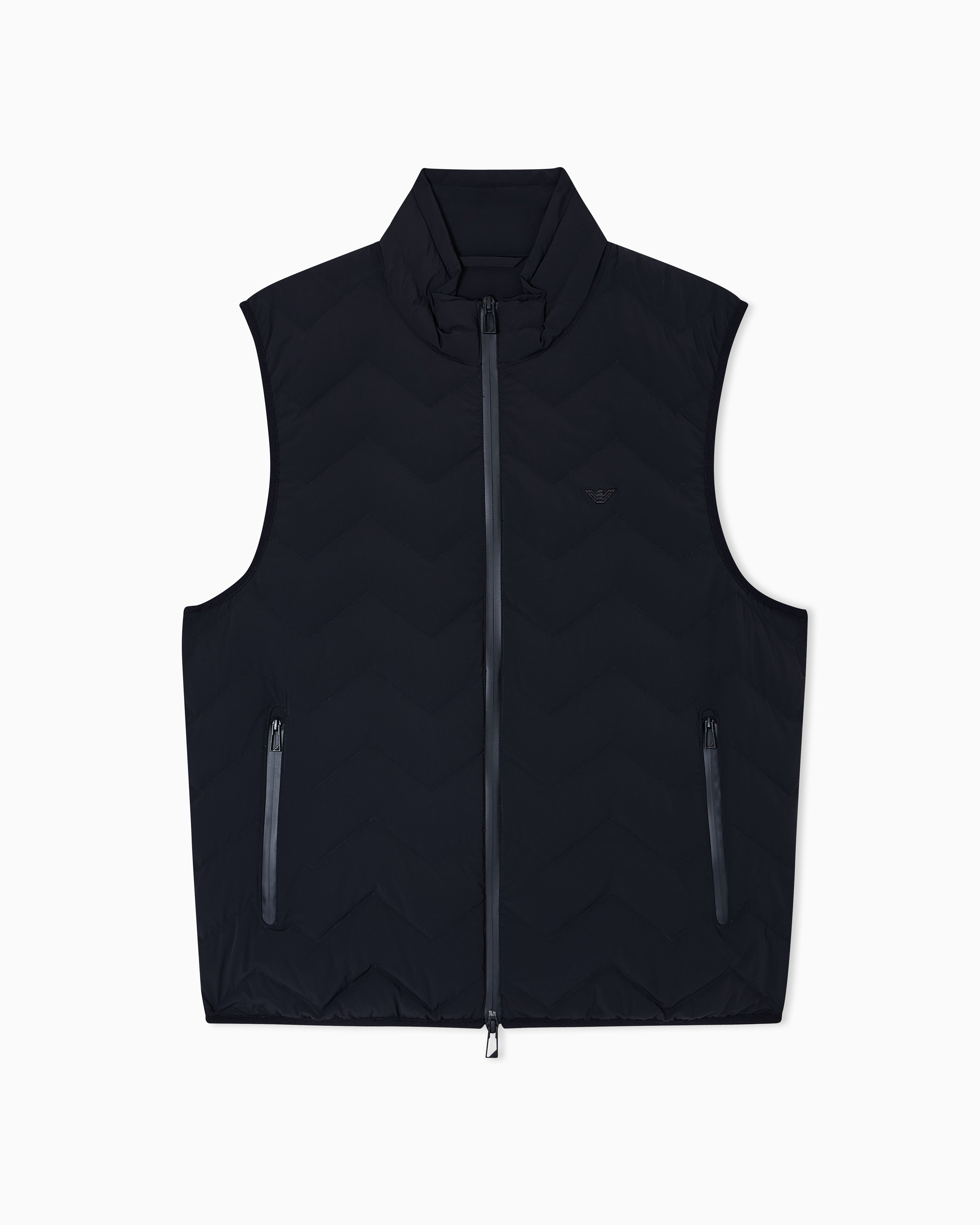 Emporio Armani Colete Gilet Em004946 Af18499 Black Preto_shot4