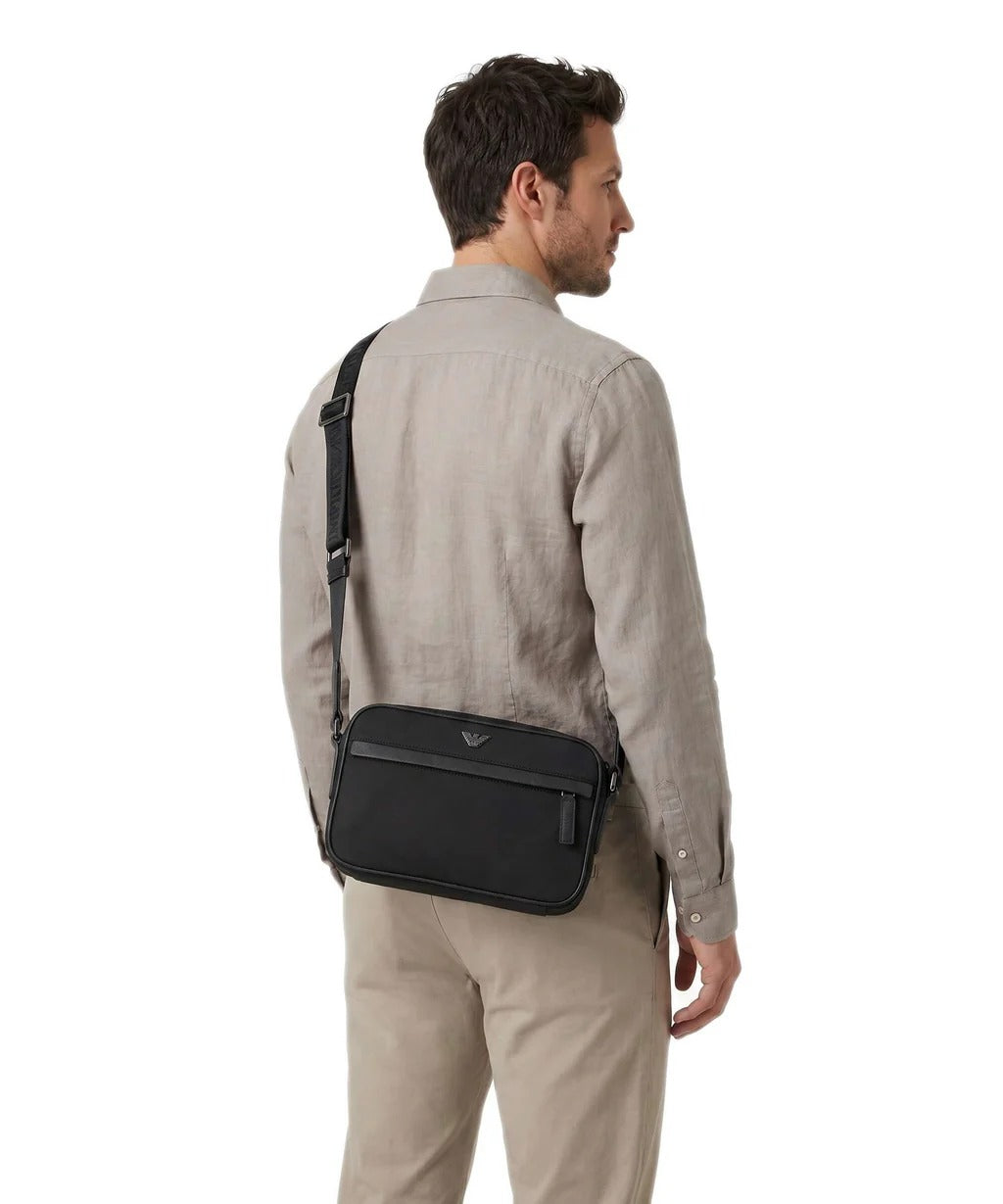 Emporio Armani Crossbody Em001803 Af28784 Black Preto_shot2