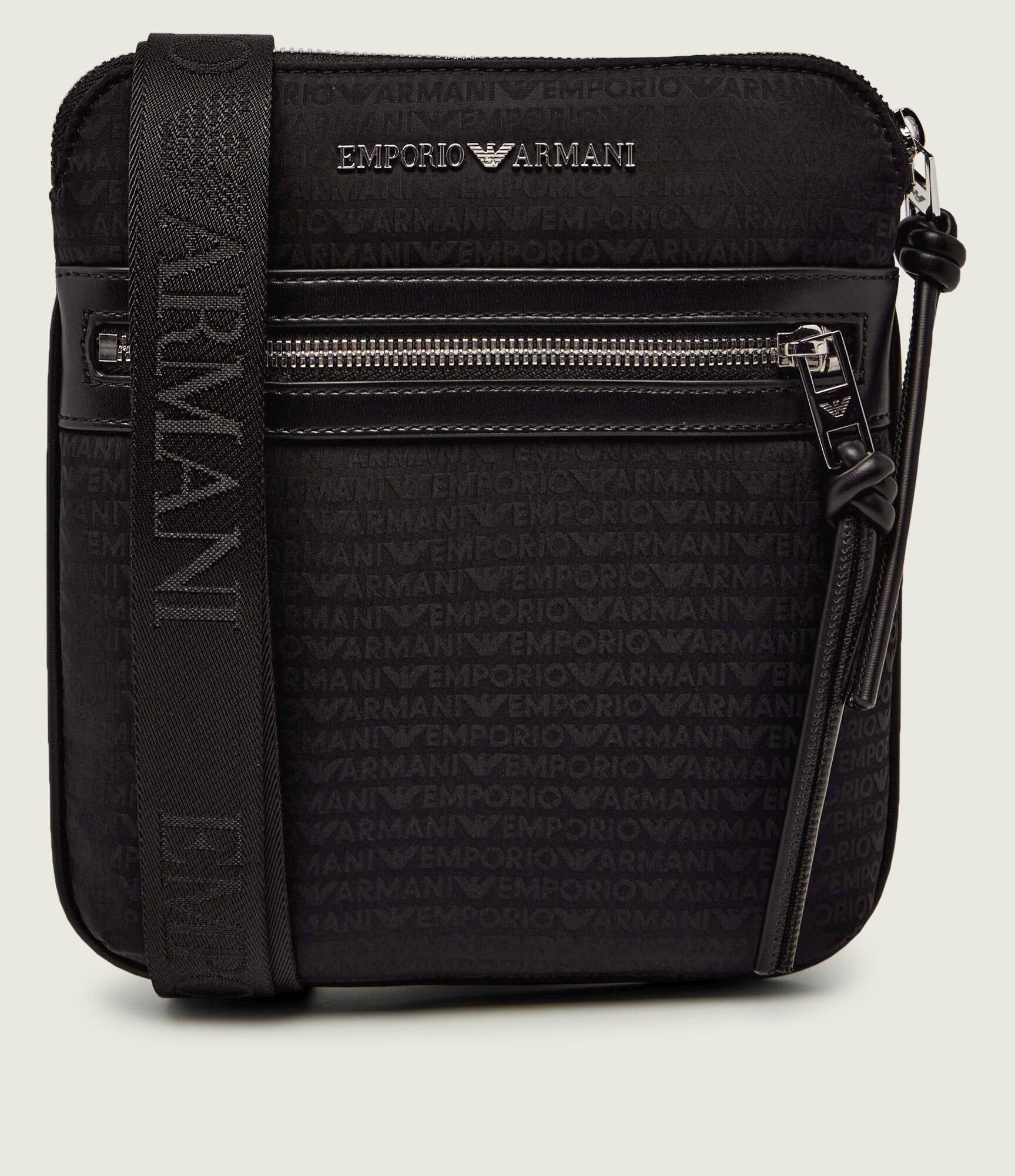 Emporio Armani Crossbody Em005400 Af14637 Black Preto_shot1