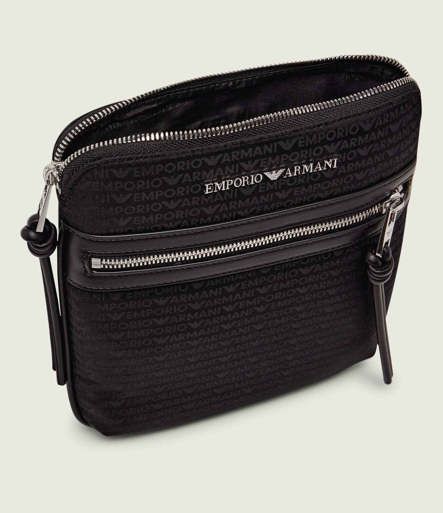 Emporio Armani Crossbody Em005400 Af14637 Black Preto_shot5