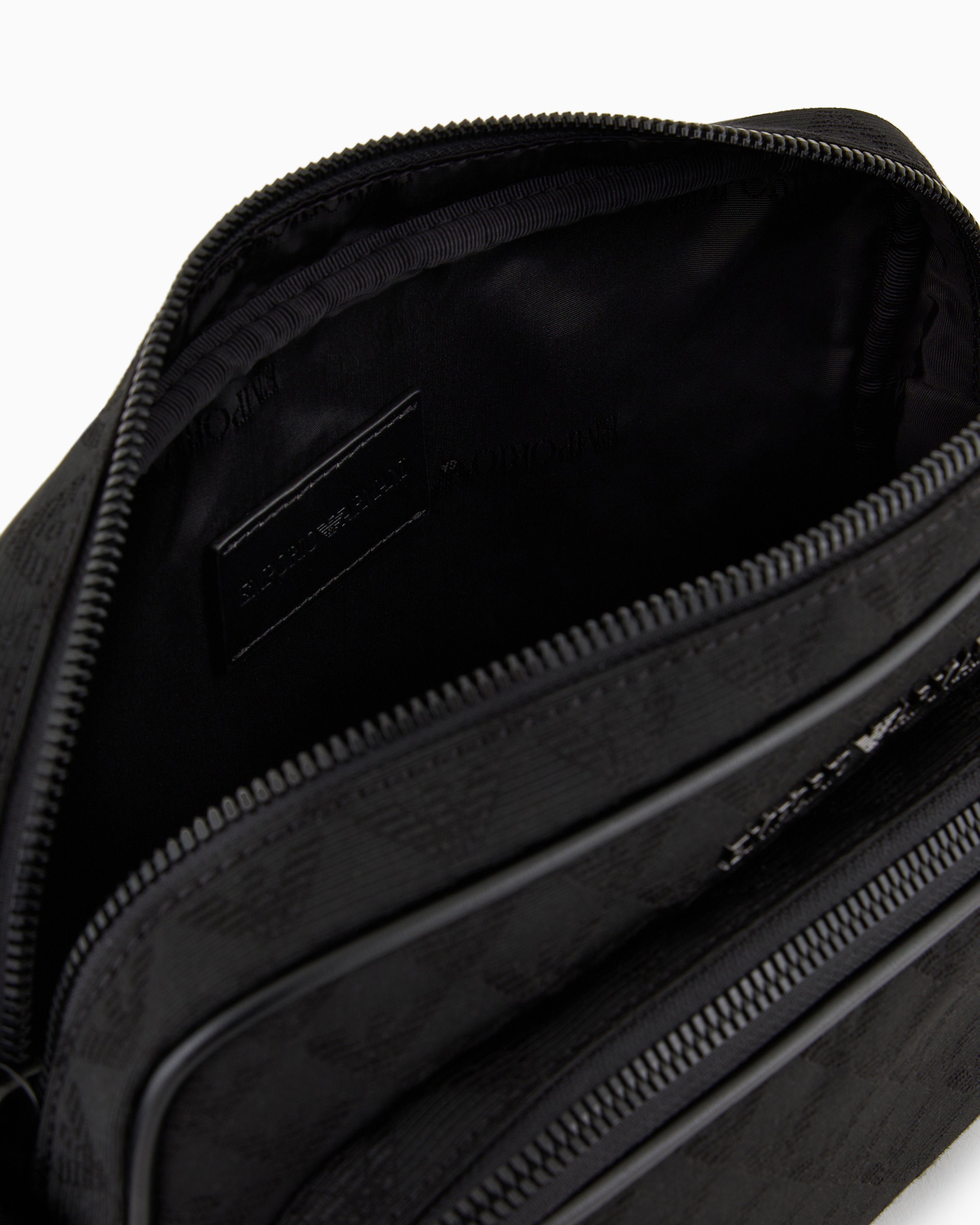 Emporio Armani Crossbody Y4m403 Y022v Black.logo Preto_shot1