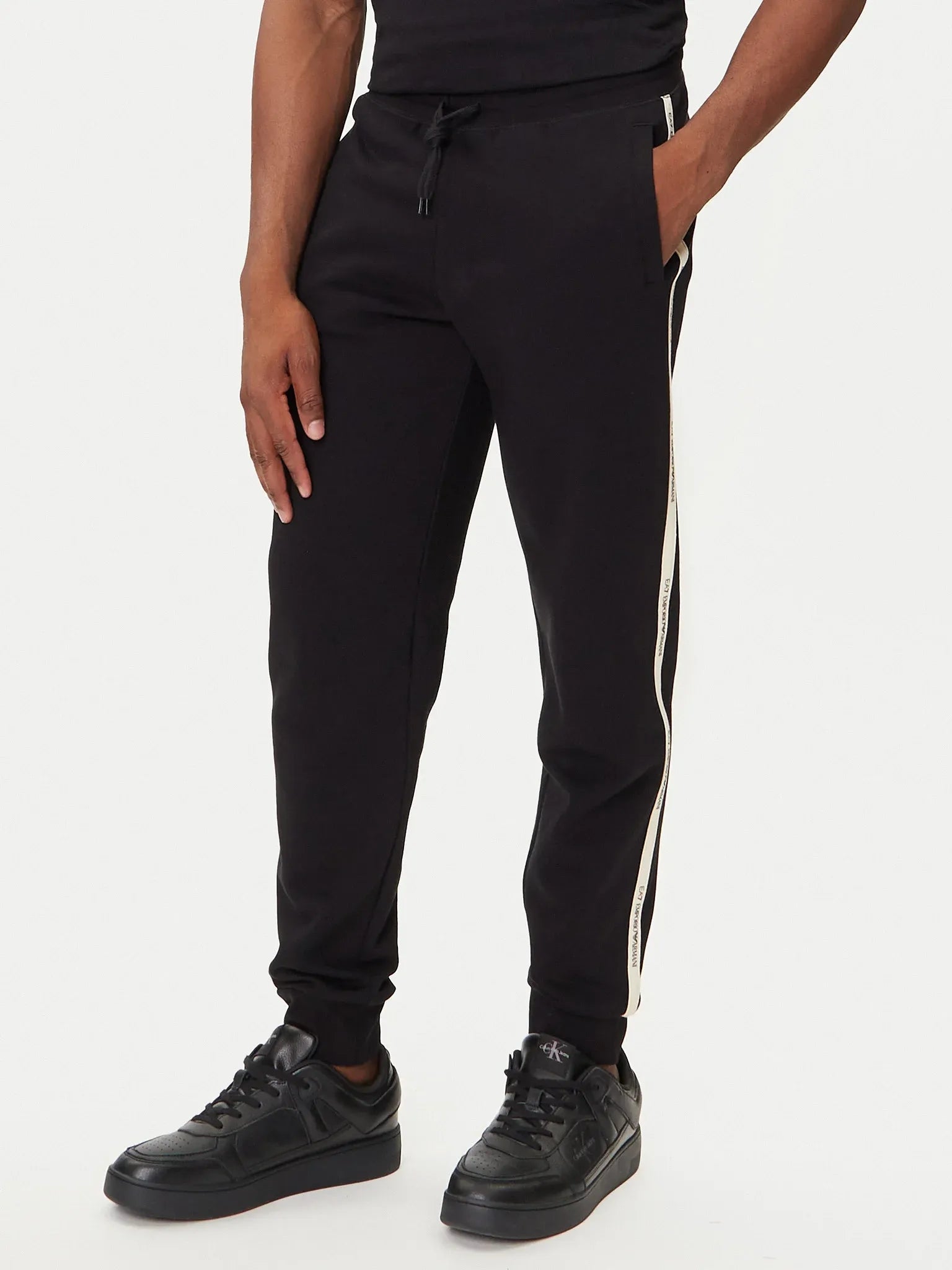 Emporio Armani Ea7 Calcas Training Pants 7m000974 Af10377 Black Preto_shot1