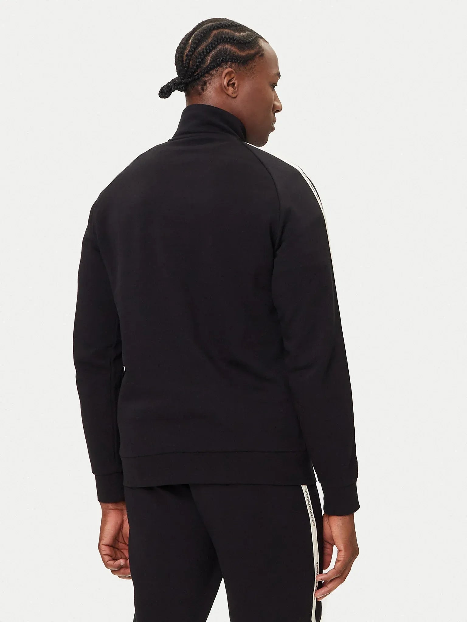 Emporio Armani Ea7 Camisola Hoodie 7m000971 Af10377 Black Preto_shot3