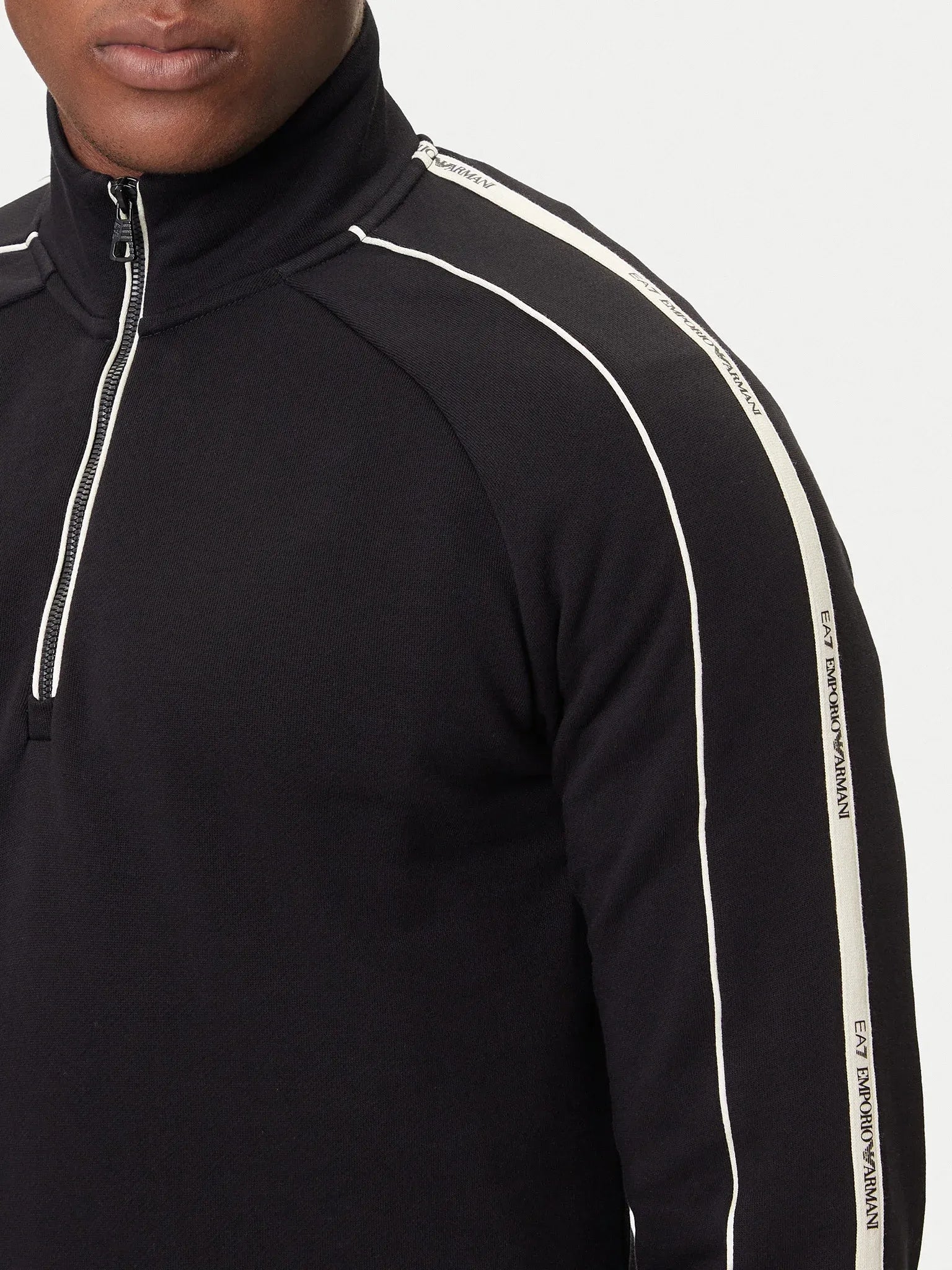 Emporio Armani Ea7 Camisola Hoodie 7m000971 Af10377 Black Preto_shot4