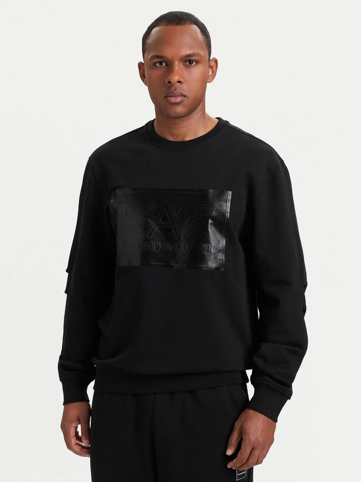 Emporio Armani Ea7 Camisola Sweat 7m002108 Af27201 Black Preto_shot1