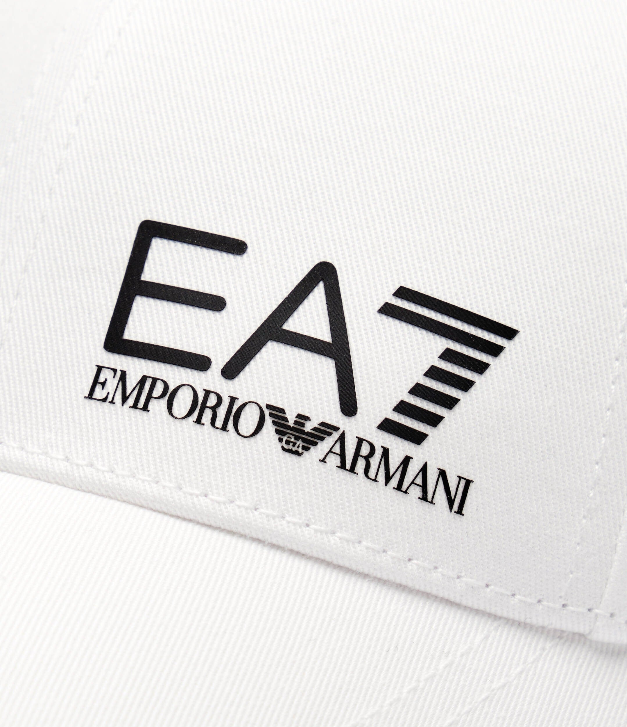 Emporio Armani Ea7 Cap Hat 7x000005 Af11989 Whi Black Branco Preto_shot4