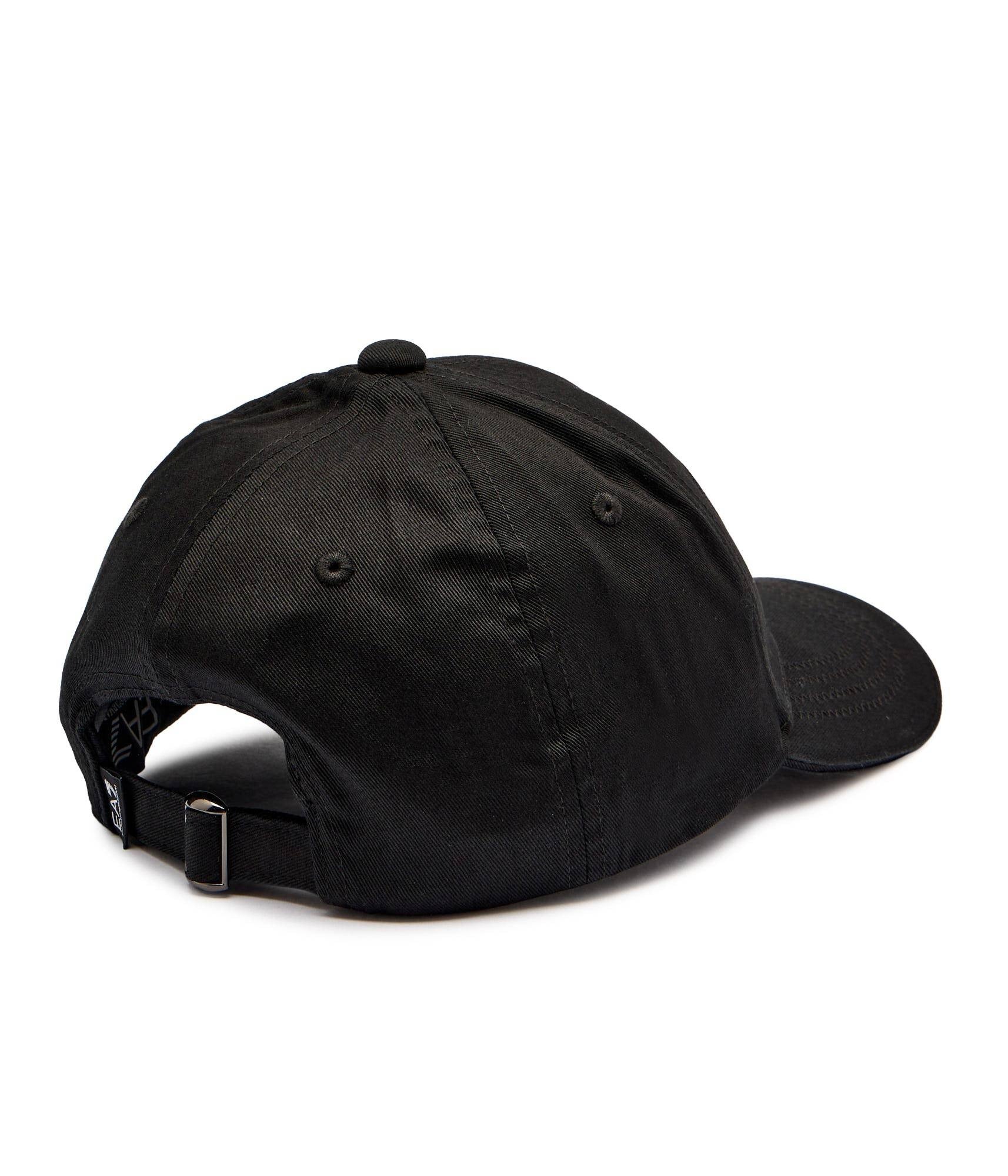 Emporio Armani Ea7 Cap Hat 7x000321 Af11989 Black Preto_shot2
