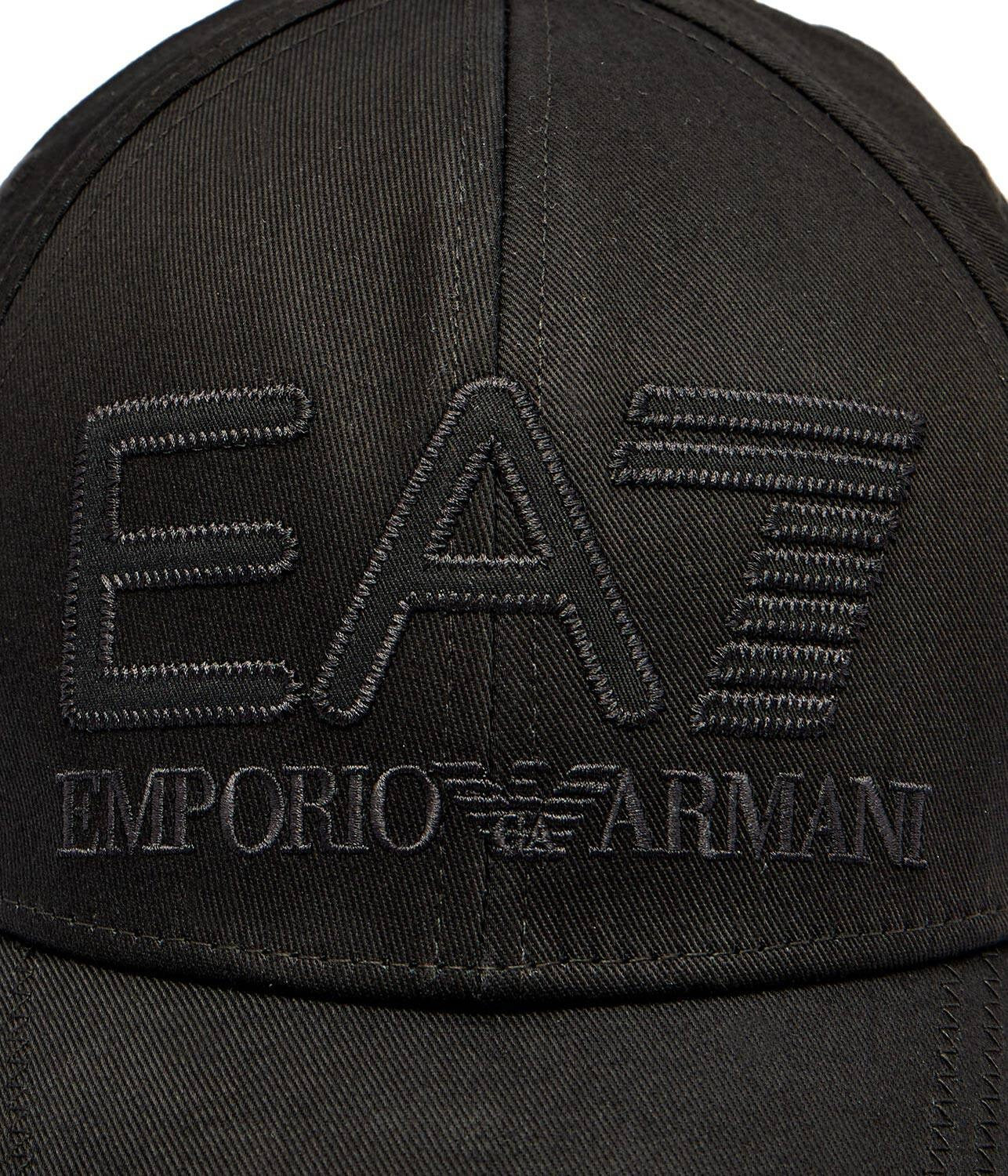 Emporio Armani Ea7 Cap Hat 7x000321 Af11989 Black Preto_shot3