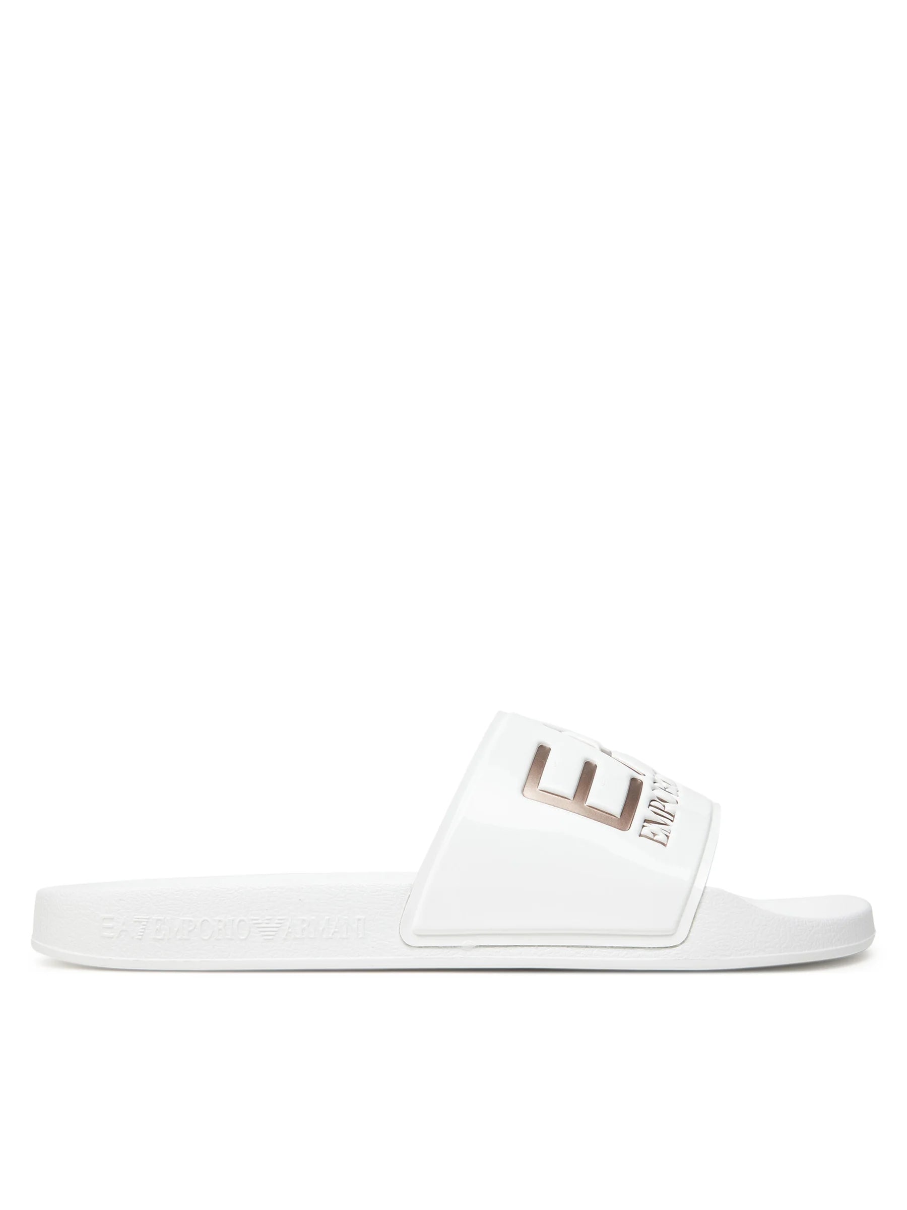Emporio Armani Ea7 Chinelos Slippers 7x000108 Af15118 Whi Platin Branco Platin_shot4