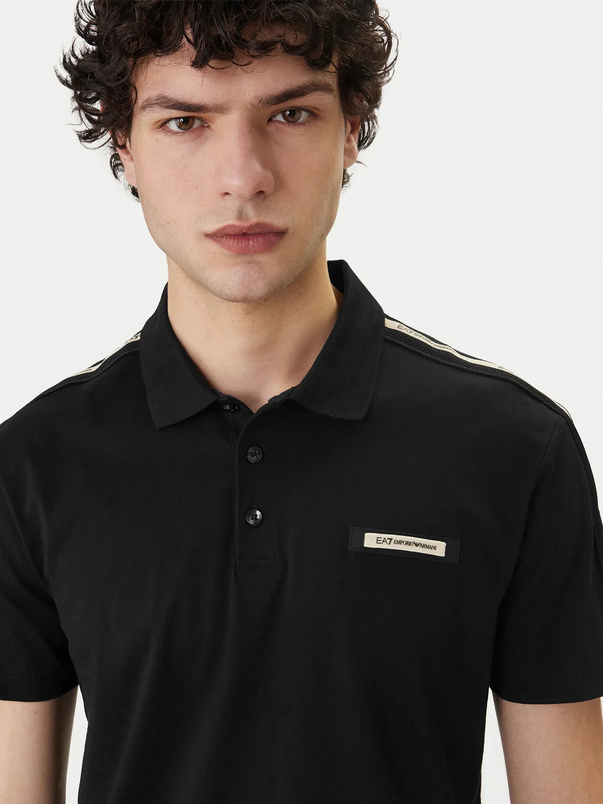 Emporio Armani Ea7 Polo 7m001477 Af10375 Black Preto_shot4
