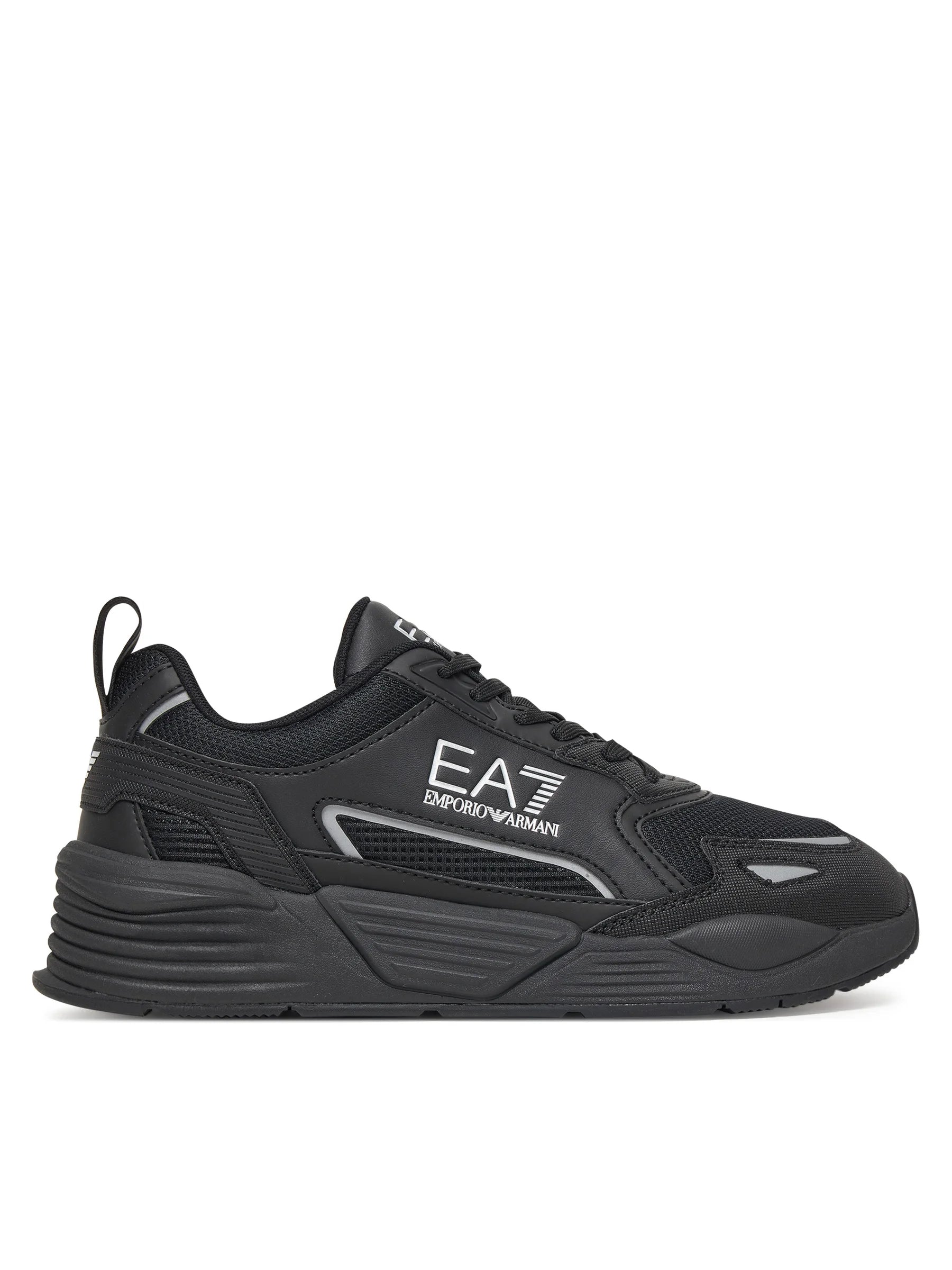 Emporio Armani Ea7 Sapatilhas Sneakers Shoes 7x000308 Af18447 Triple Blk Preto_shot5