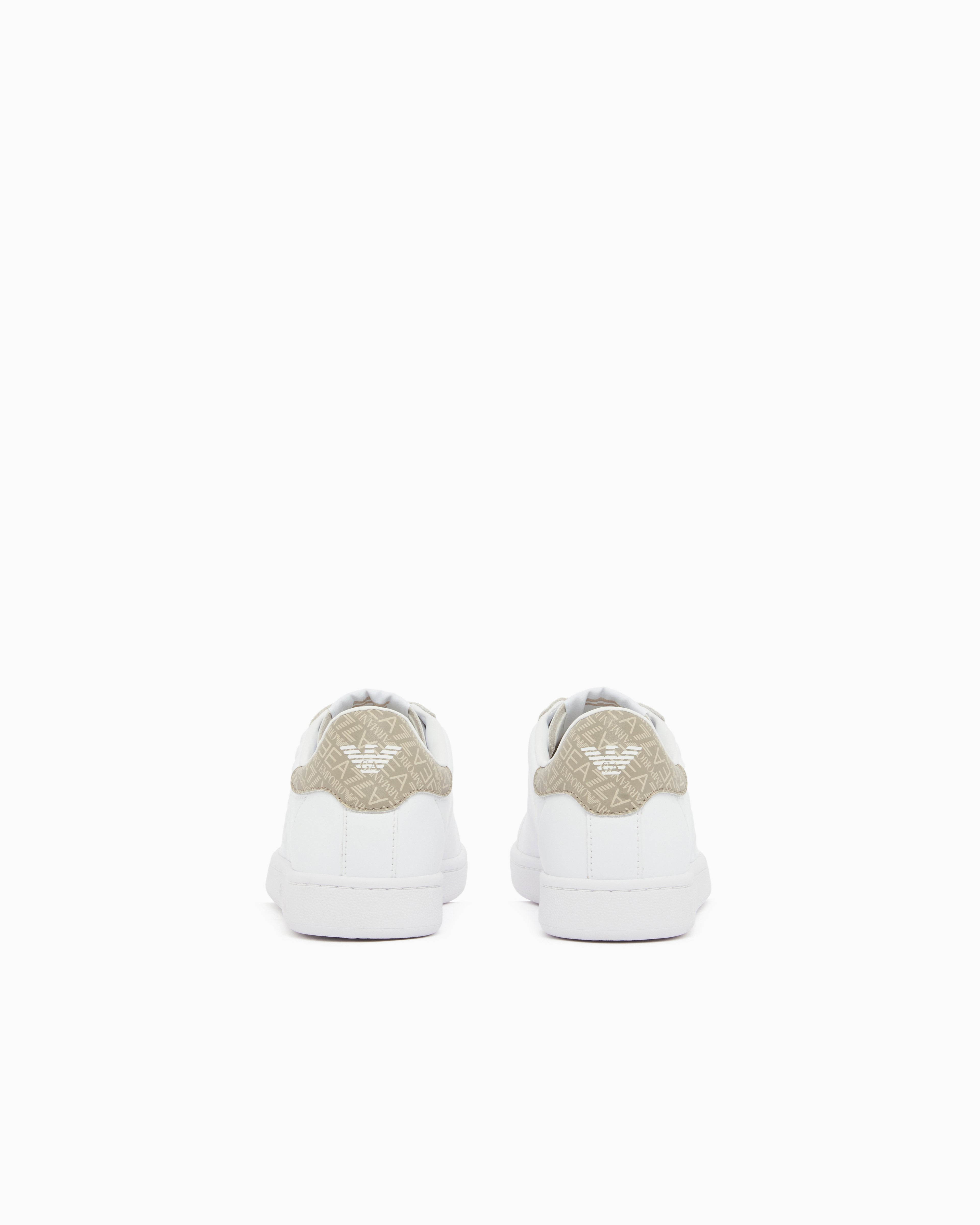 Emporio Armani Ea7 Sapatilhas Sneakers Shoes 7x000331 Af10848 Whi Bone Branco Bone_shot4