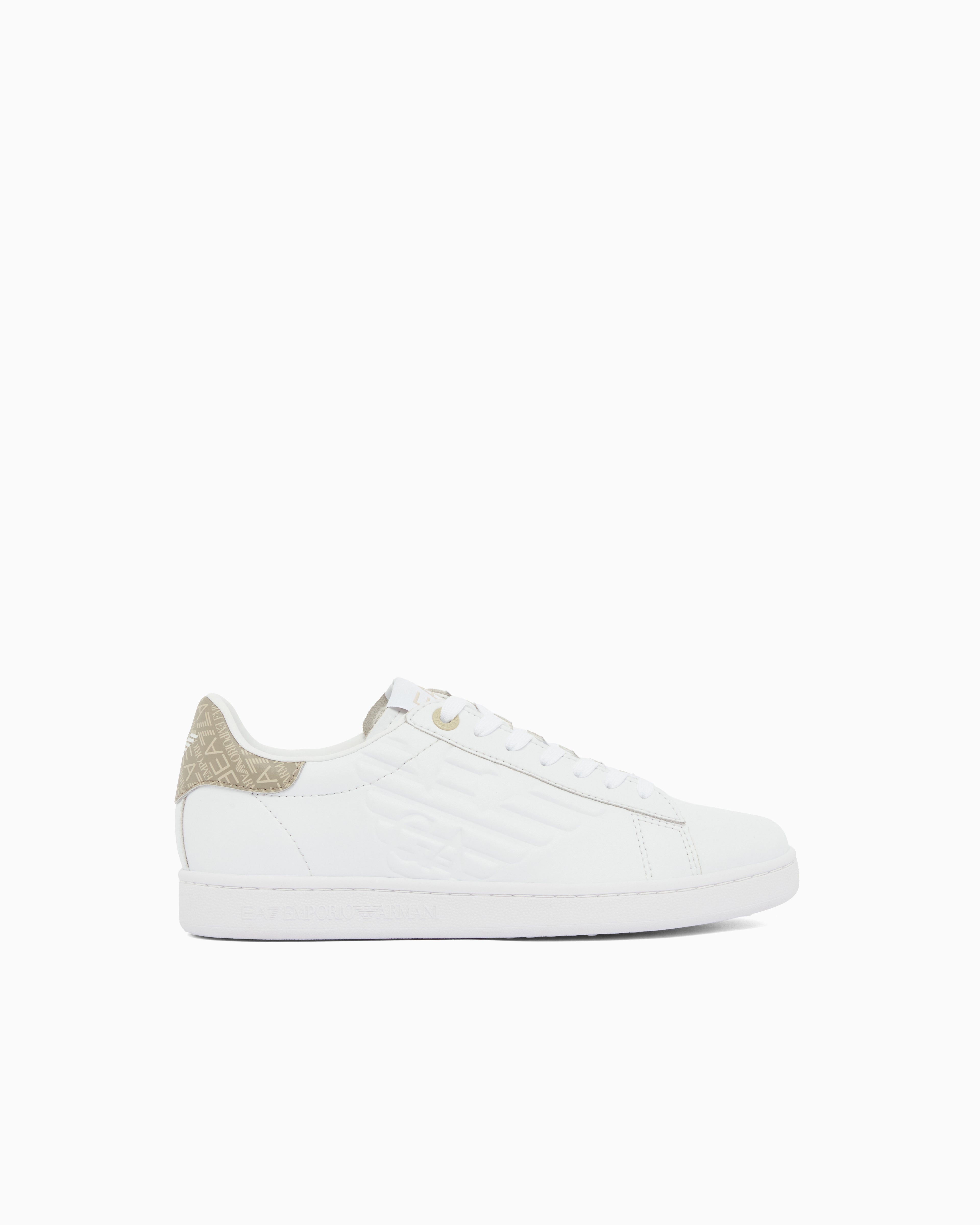 Emporio Armani Ea7 Sapatilhas Sneakers Shoes 7x000331 Af10848 Whi Bone Branco Bone_shot5