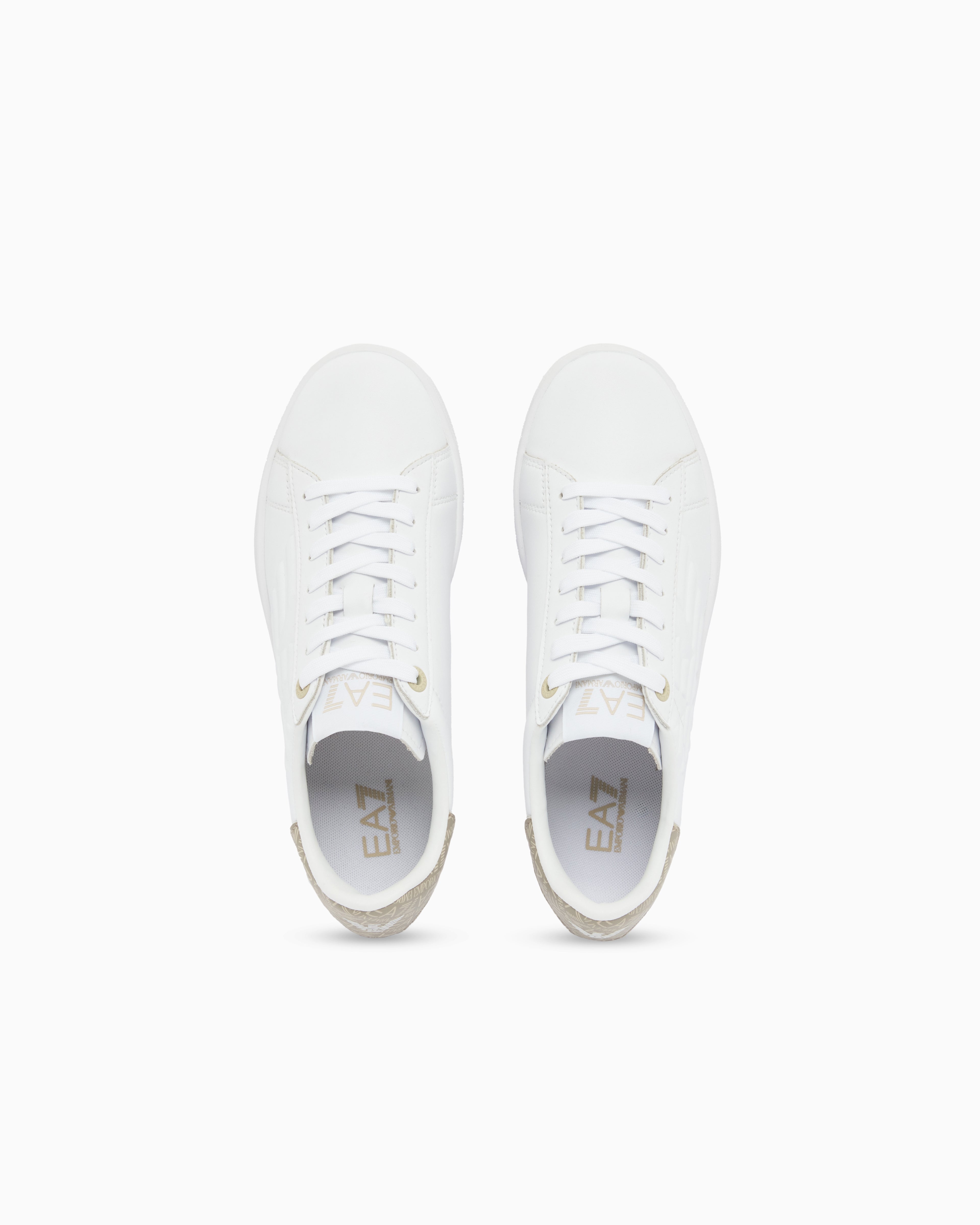 Emporio Armani Ea7 Sapatilhas Sneakers Shoes 7x000331 Af10848 Whi Bone Branco Bone_shot6