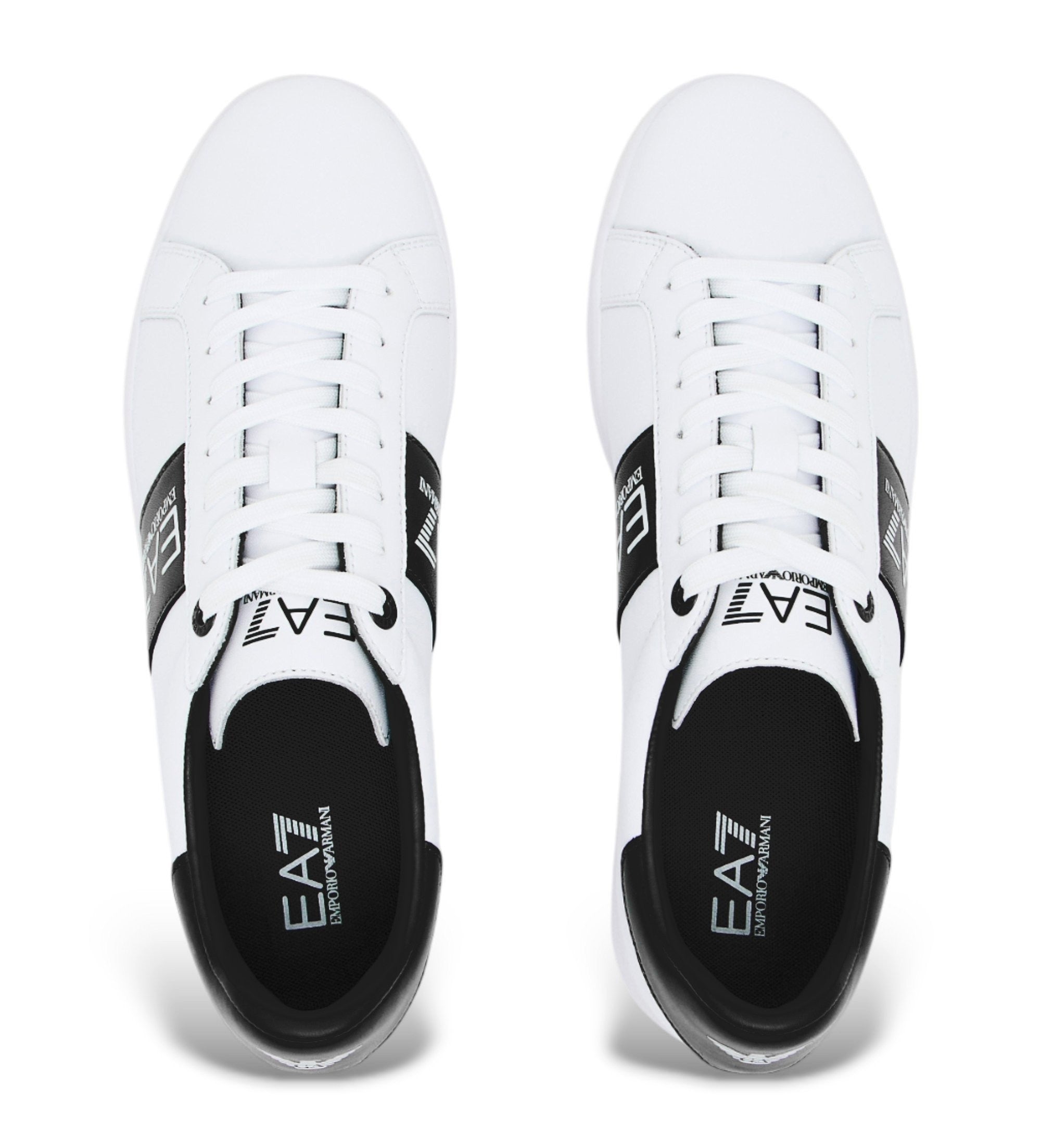 Emporio Armani Ea7 Sapatilhas Sneakers Shoes 7x000332 Af10848 White Blk Branco Preto_shot4