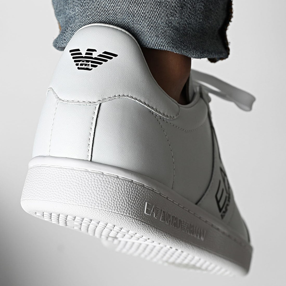 Emporio Armani Ea7 Sapatilhas Sneakers Shoes 7x000332 Af10848 White Branco_shot4