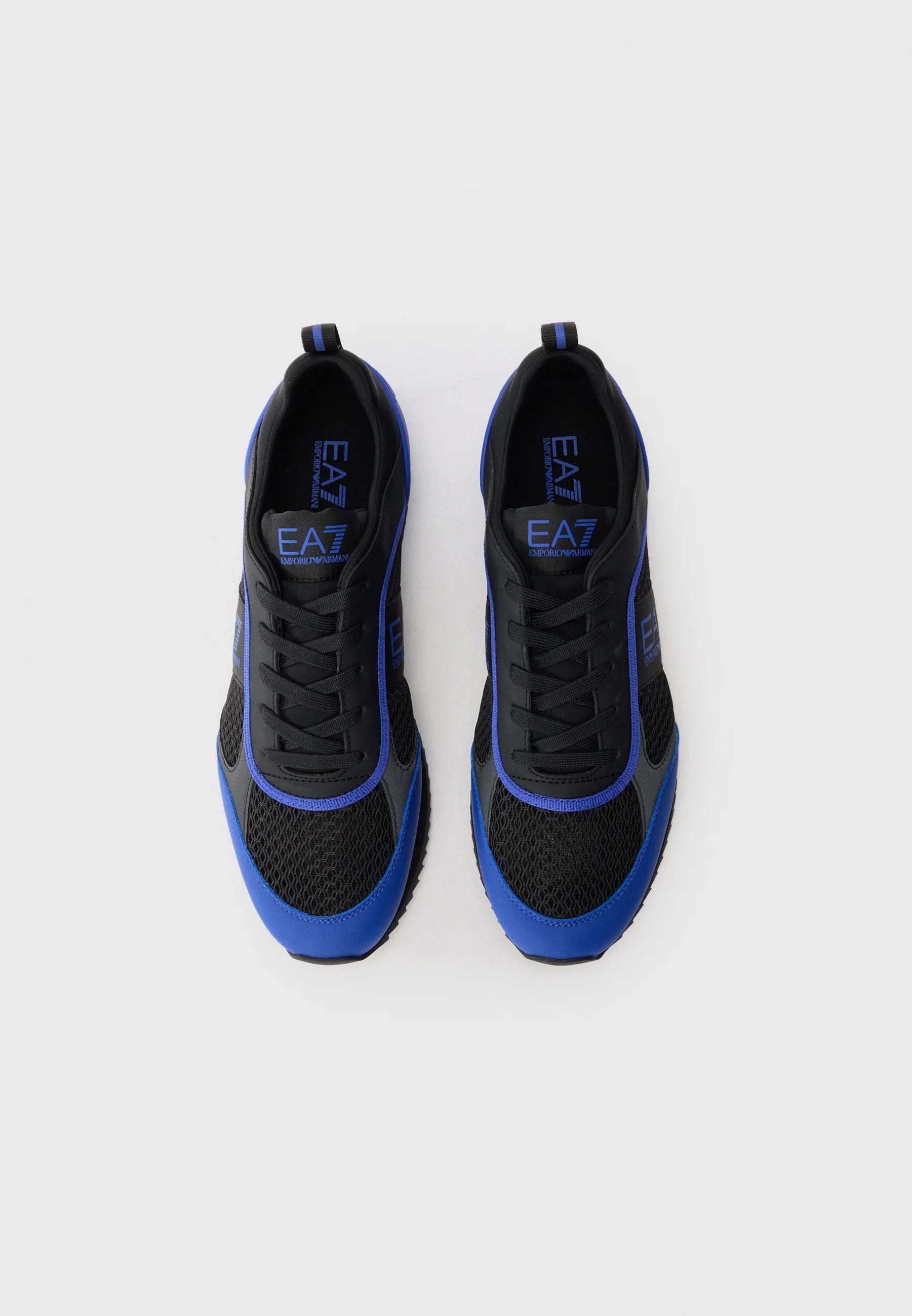 Emporio Armani Ea7 Sapatilhas Sneakers Shoes 7x000334 Af18610 Blk Royal Preto Royal_shot4