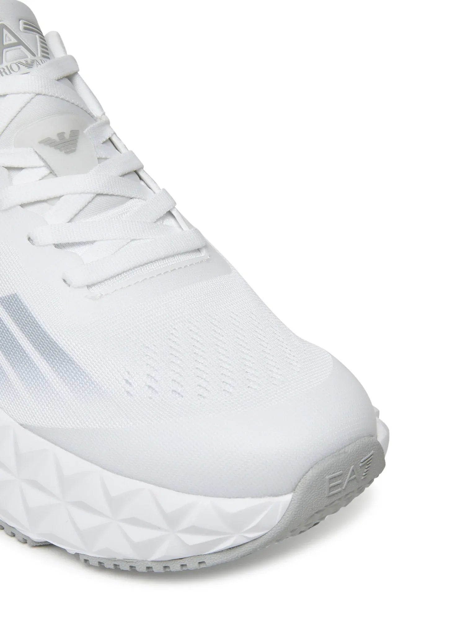 Emporio Armani Ea7 Sapatilhas Sneakers Shoes X8x239 Xk432 White Grey Branco Cinza_shot6