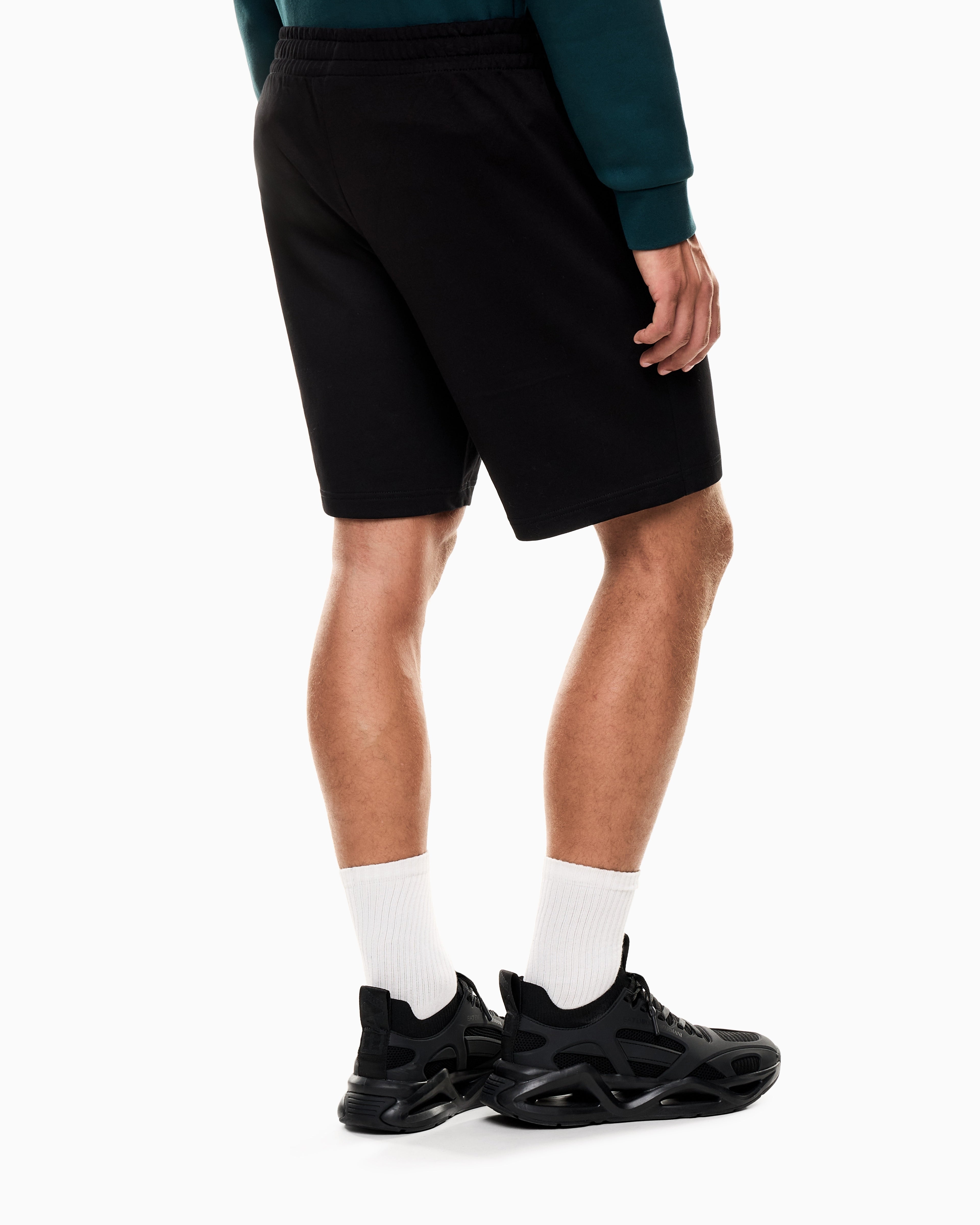 Emporio Armani Ea7 Short Training 7m000905 Af13512 Black Preto_shot4