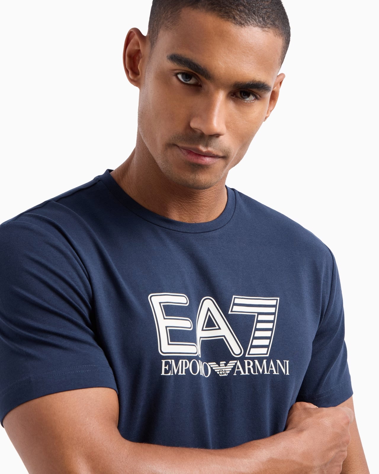 Emporio Armani Ea7 T Shirt 6dpt62 Pjvqz Navy Navy_shot1