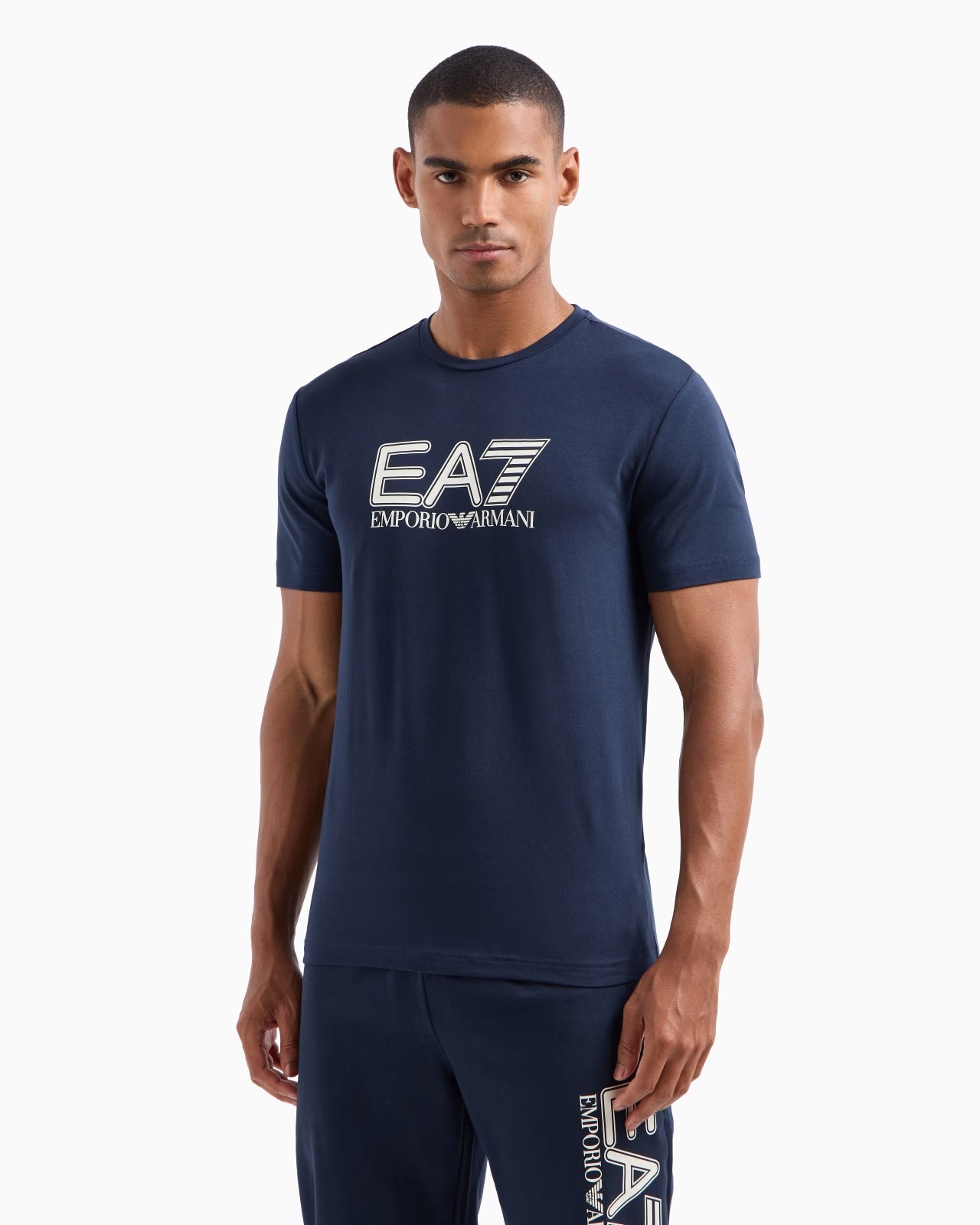 Emporio Armani Ea7 T Shirt 6dpt62 Pjvqz Navy Navy_shot2