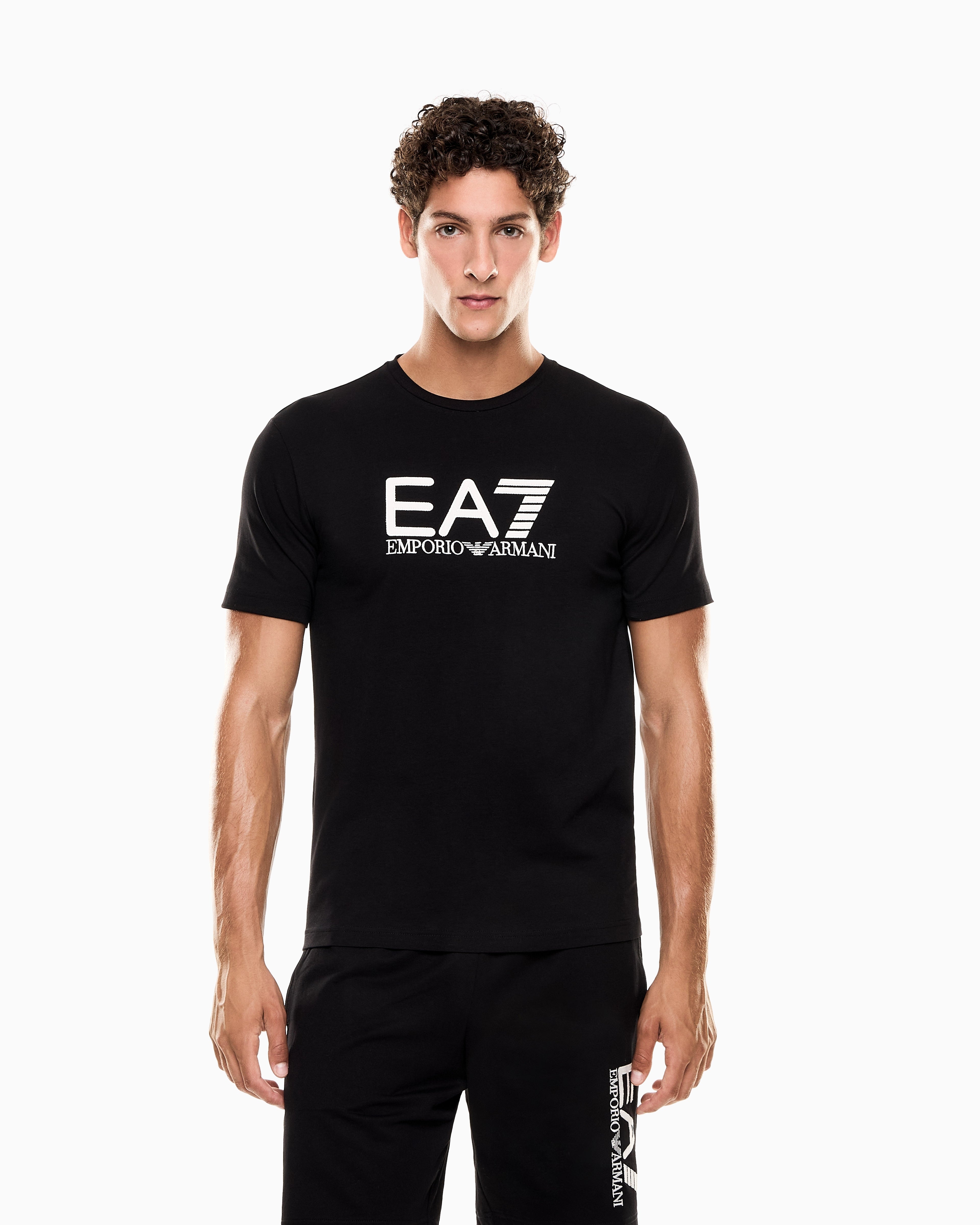 Emporio Armani Ea7 T Shirt 7m000899 Af10373 Black Preto_shot3