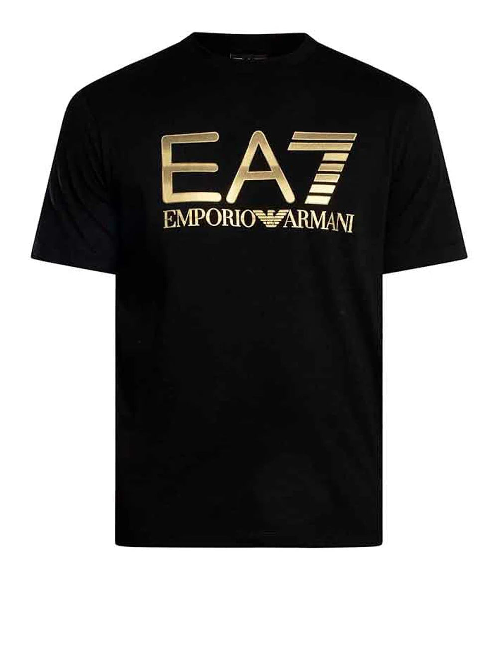 Emporio Armani Ea7 T Shirt 7m001189 Af17789 Blk Gold Preto Ouro_shot2