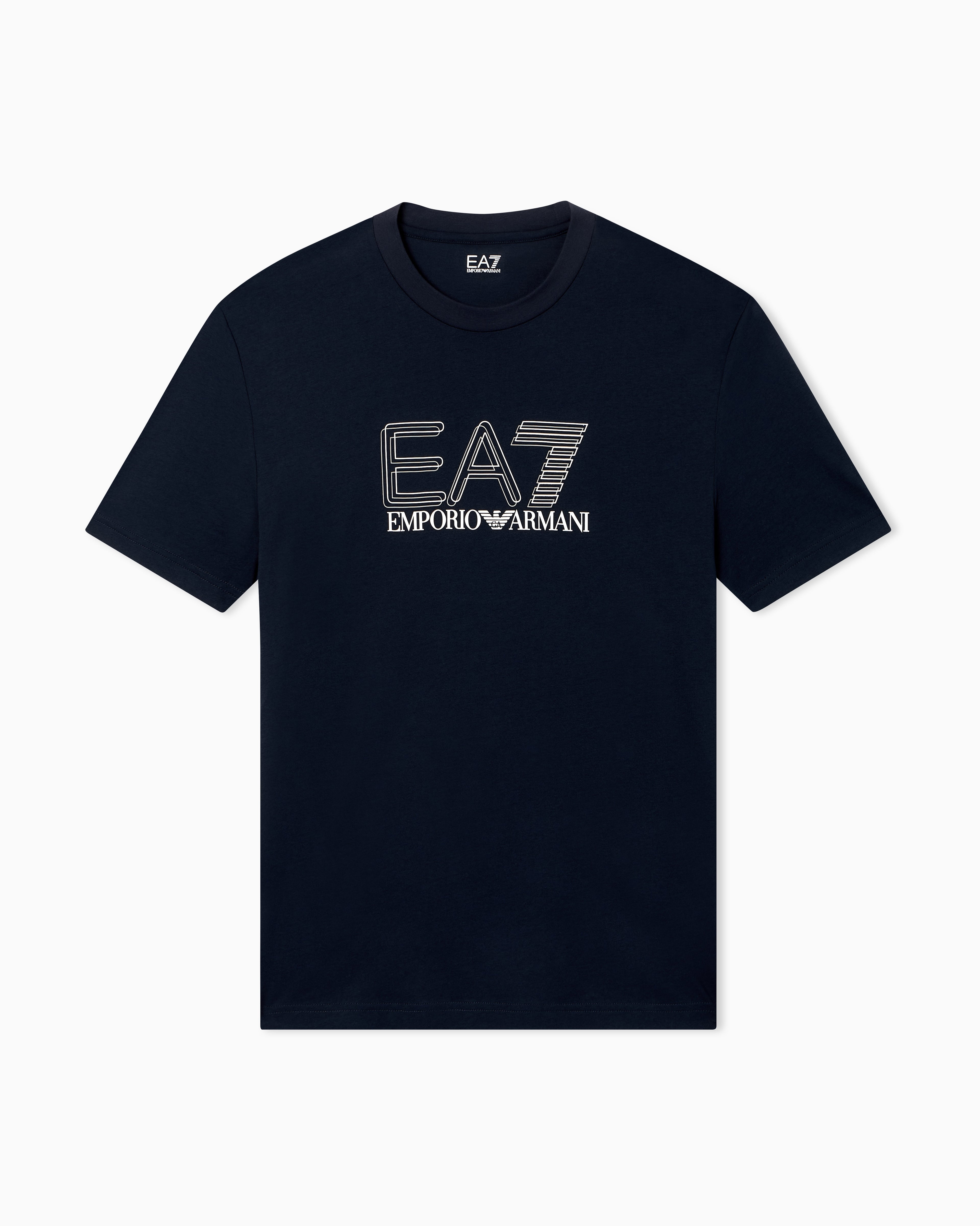 Emporio Armani Ea7 T Shirt 7m001308 Af10373 Navy Navy_shot1