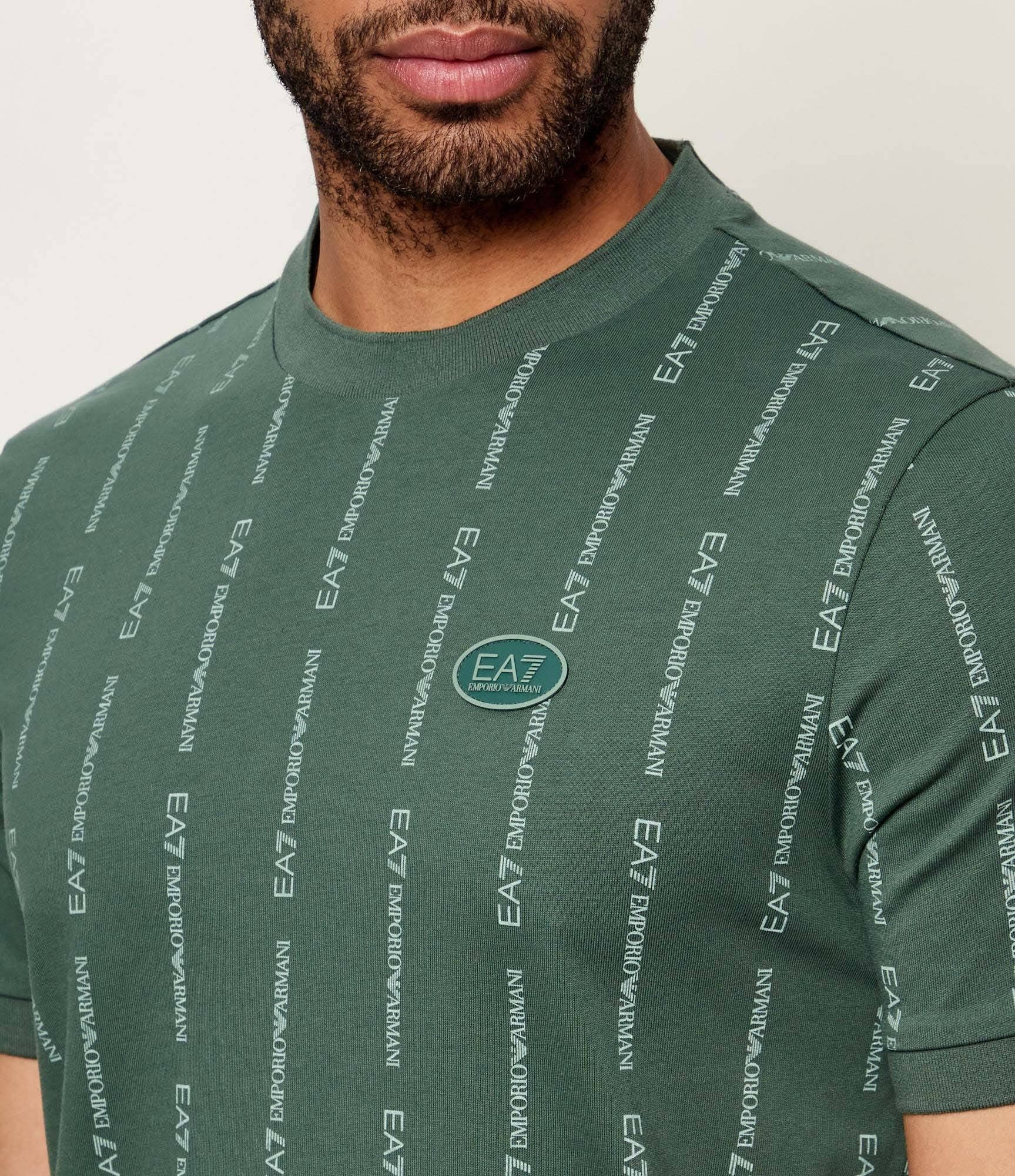 Emporio Armani Ea7 T Shirt 7m001391 Af12874 Green Verde_shot4