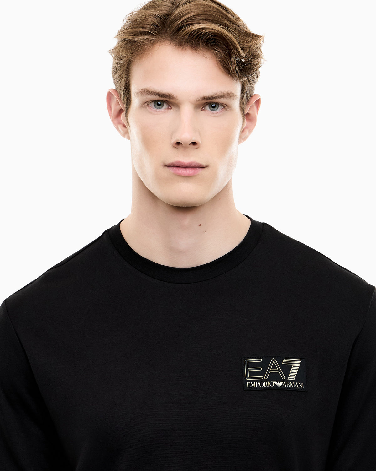 Emporio Armani Ea7 T Shirt 7m002238 Af13739 Black Preto_shot3
