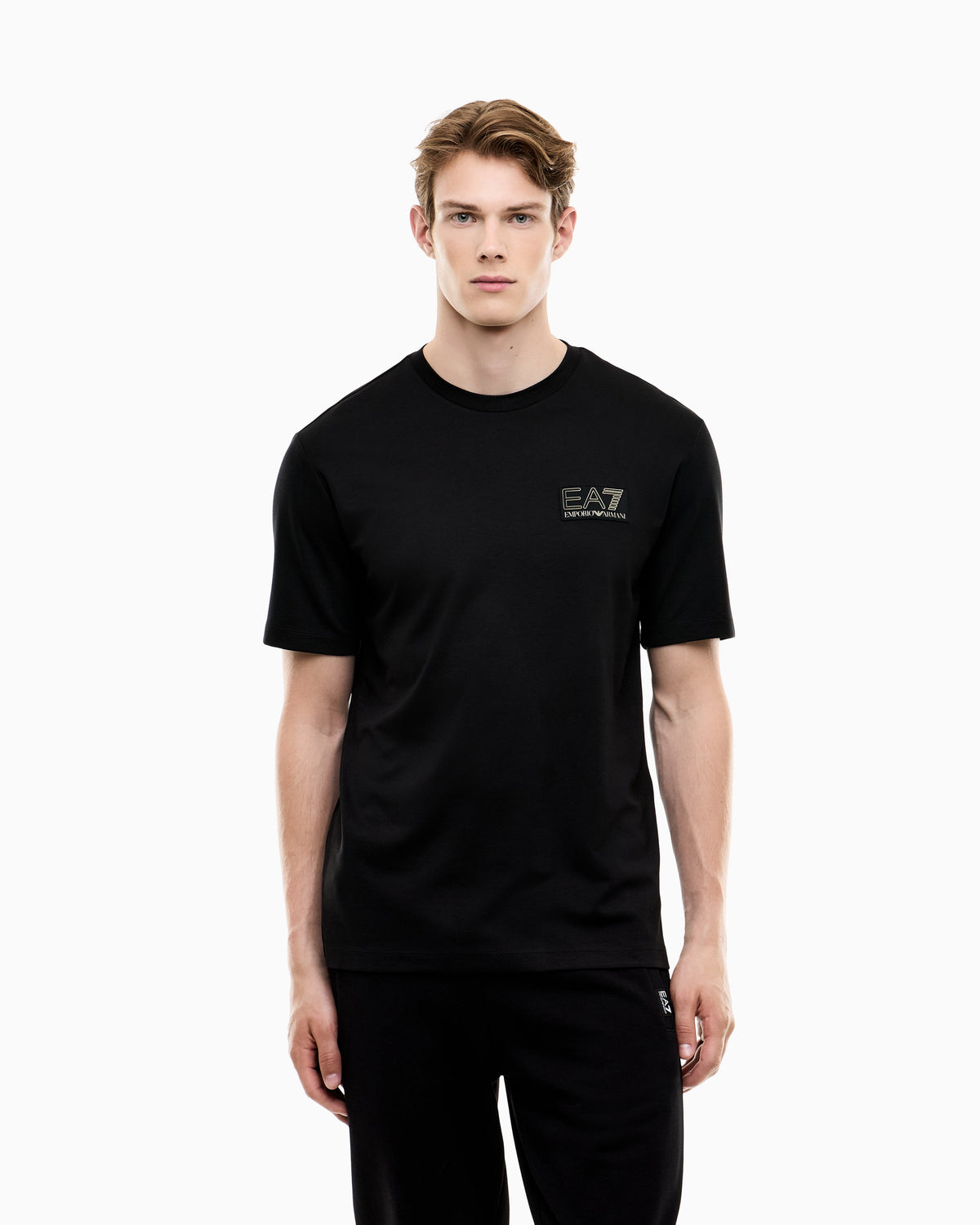 Emporio Armani Ea7 T Shirt 7m002238 Af13739 Black Preto_shot5