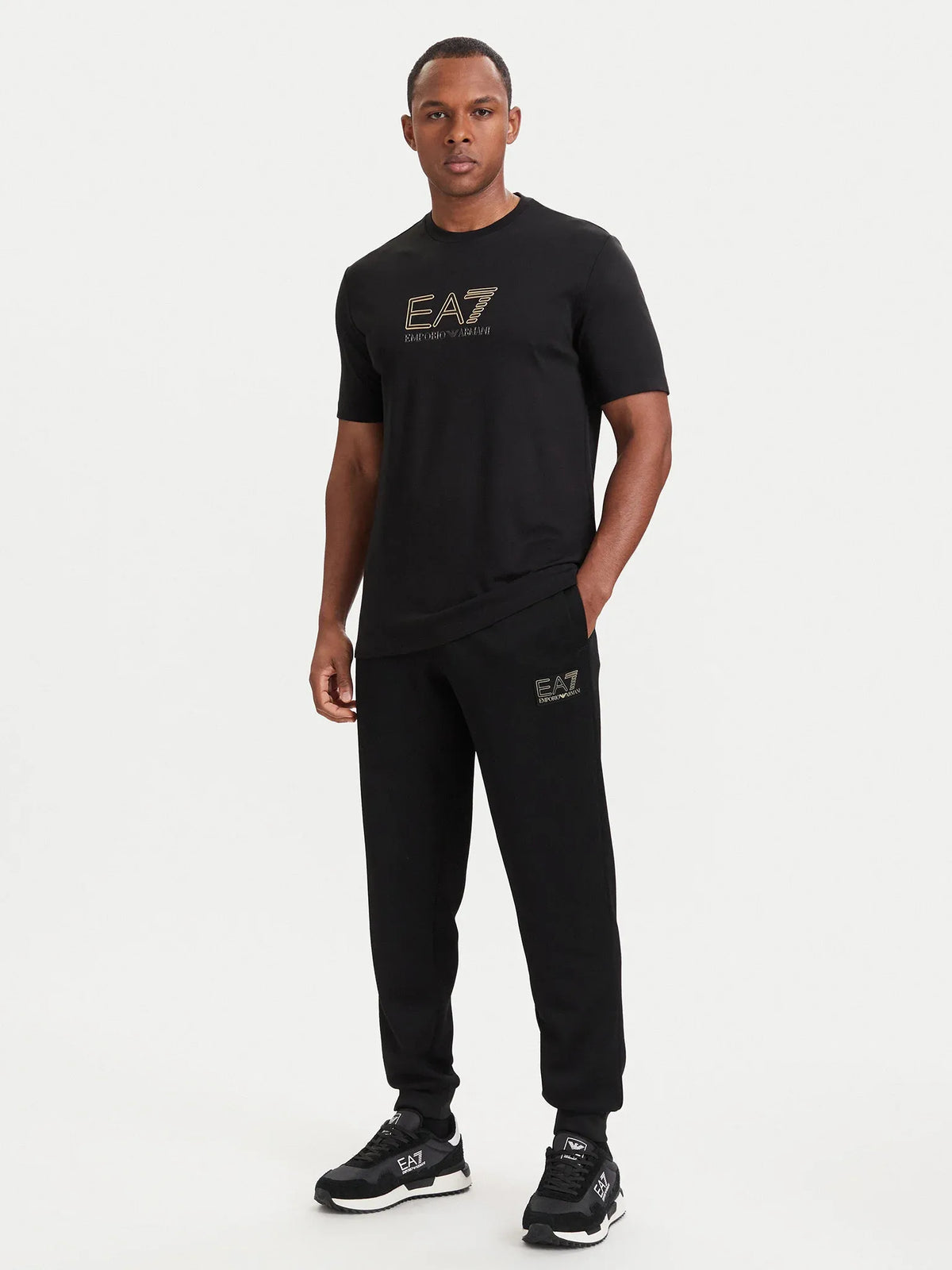 Emporio Armani Ea7 T Shirt 7m002239 Af13739 Black Preto_shot2