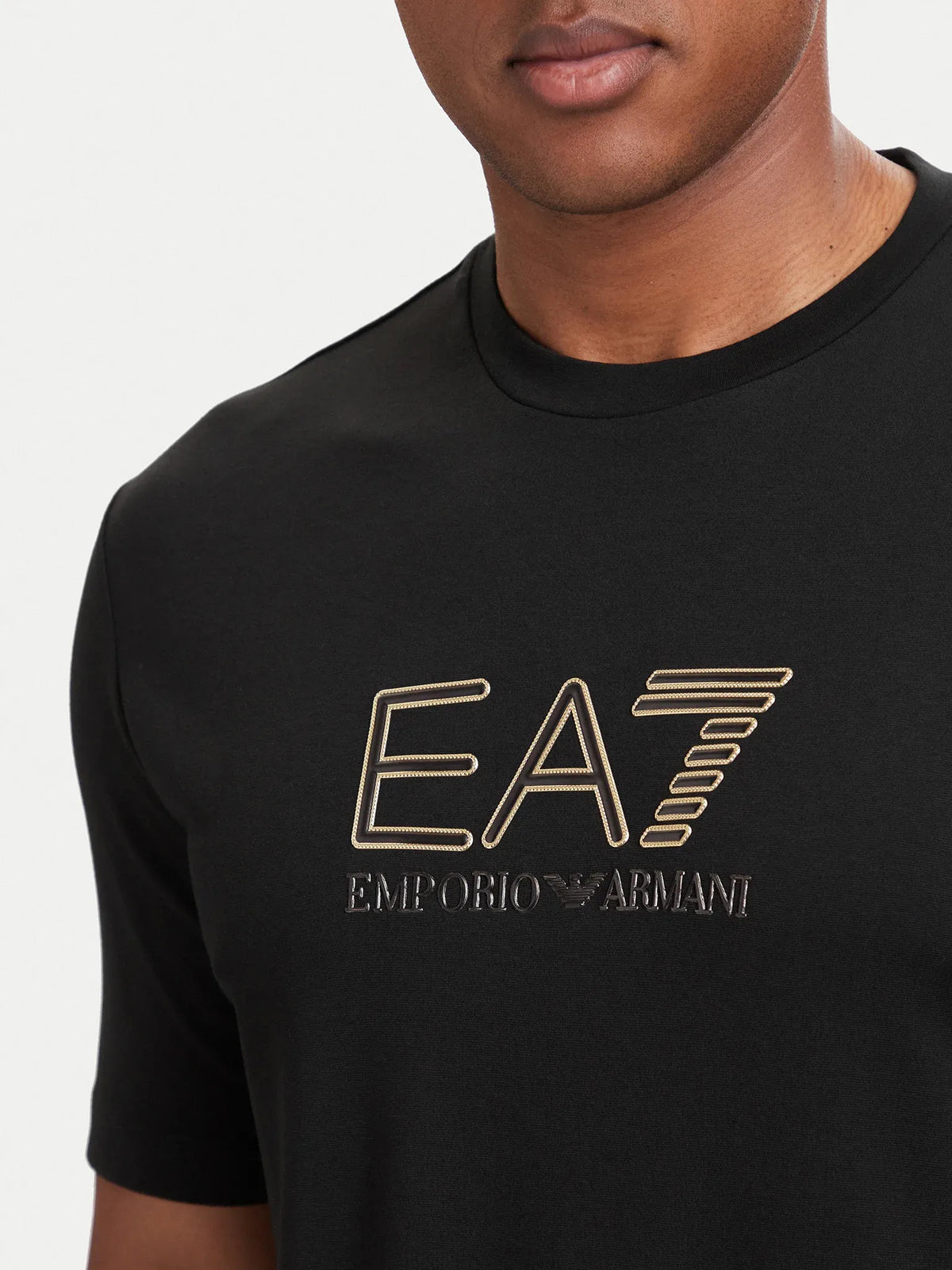 Emporio Armani Ea7 T Shirt 7m002239 Af13739 Black Preto_shot4