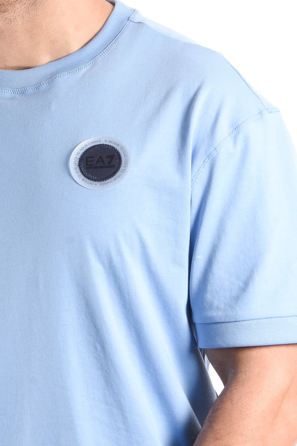 Emporio Armani Ea7 T Shirt 7x000454 Af16548 Blue Azul_shot4