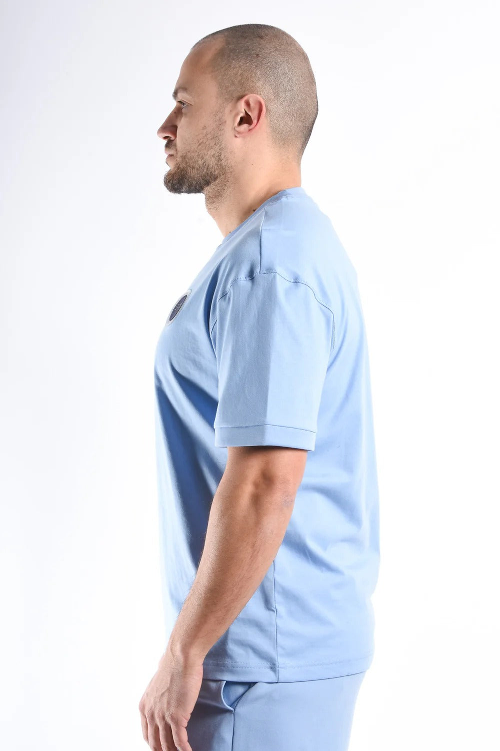 Emporio Armani Ea7 T Shirt 7x000454 Af16548 Blue Azul_shot6