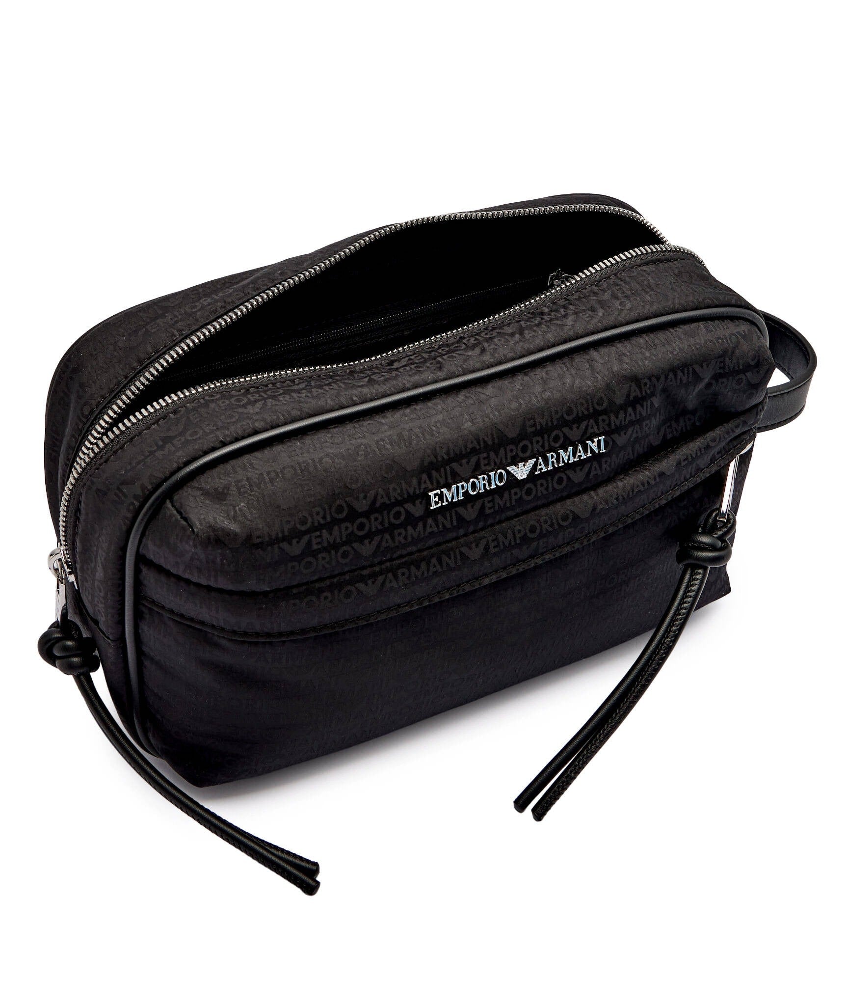 Emporio Armani Necessaire Bag Em004160 Af14637 Black Preto_shot3