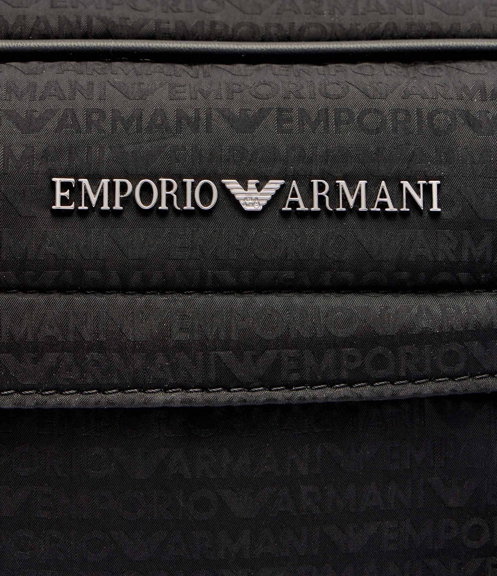 Emporio Armani Necessaire Bag Em004160 Af14637 Black Preto_shot5
