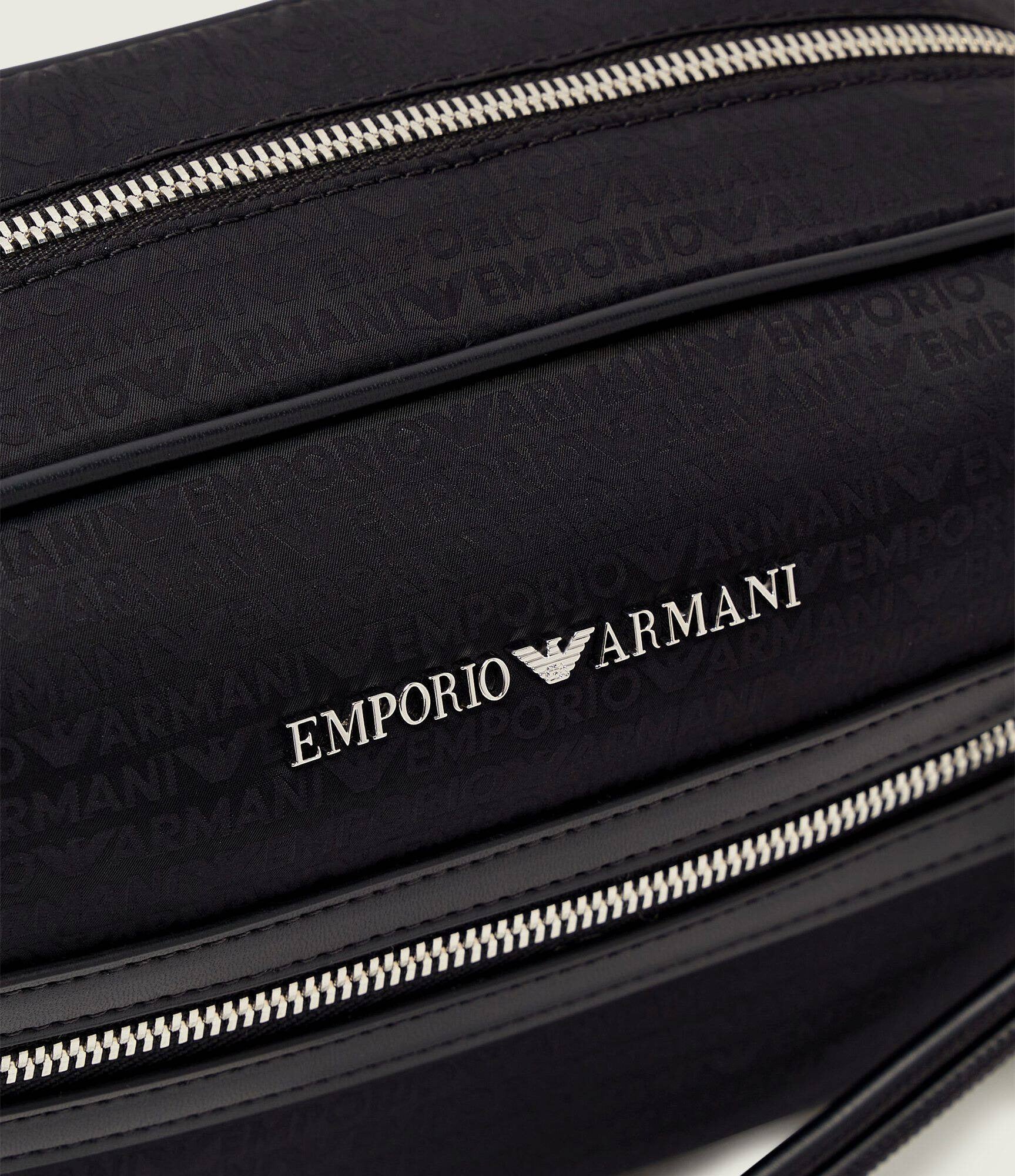 Emporio Armani Necessaire Bag Em005401 Af14637 Black Preto_shot6