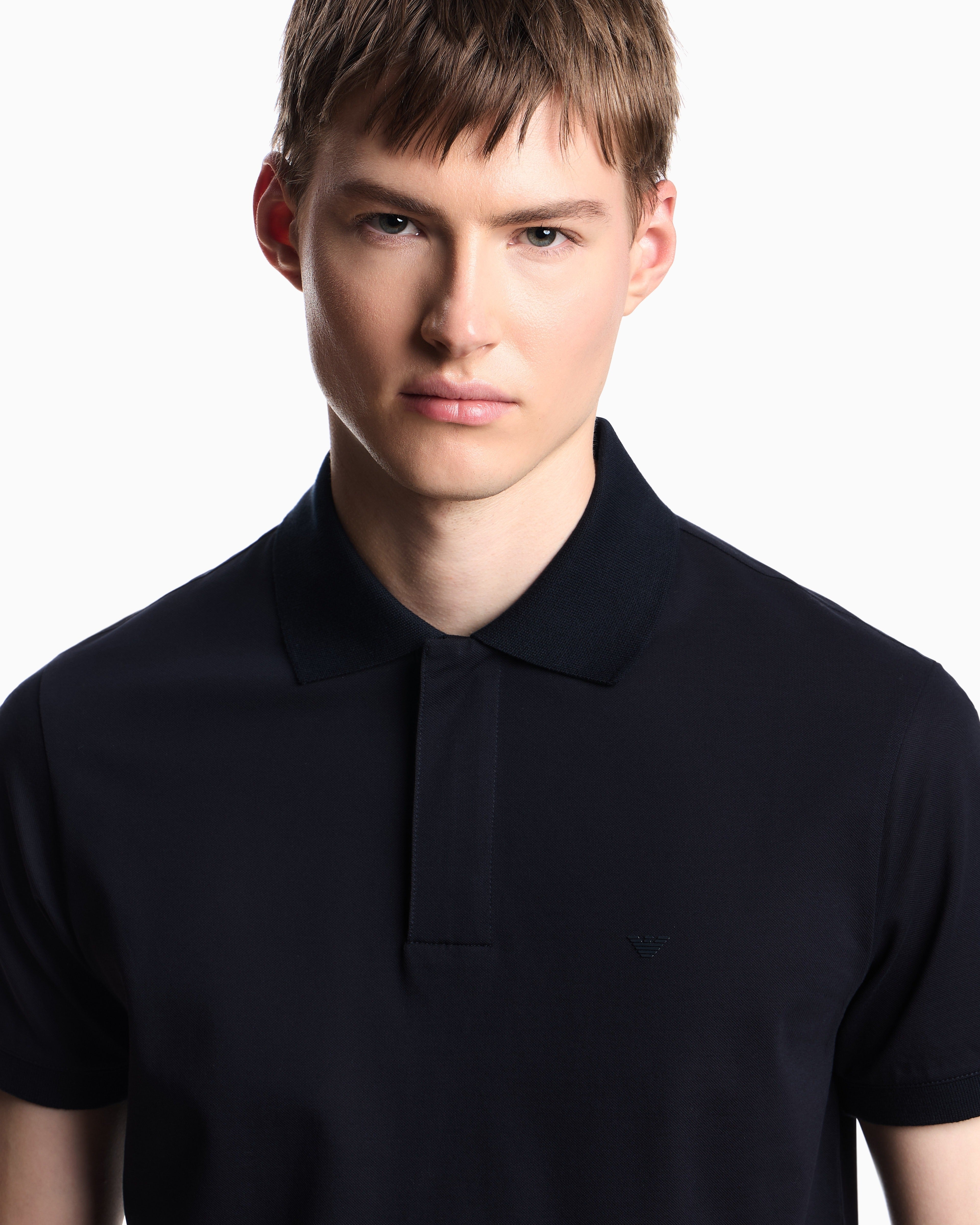 Emporio Armani Polo Em003171 Af13742 Navy Navy_shot5