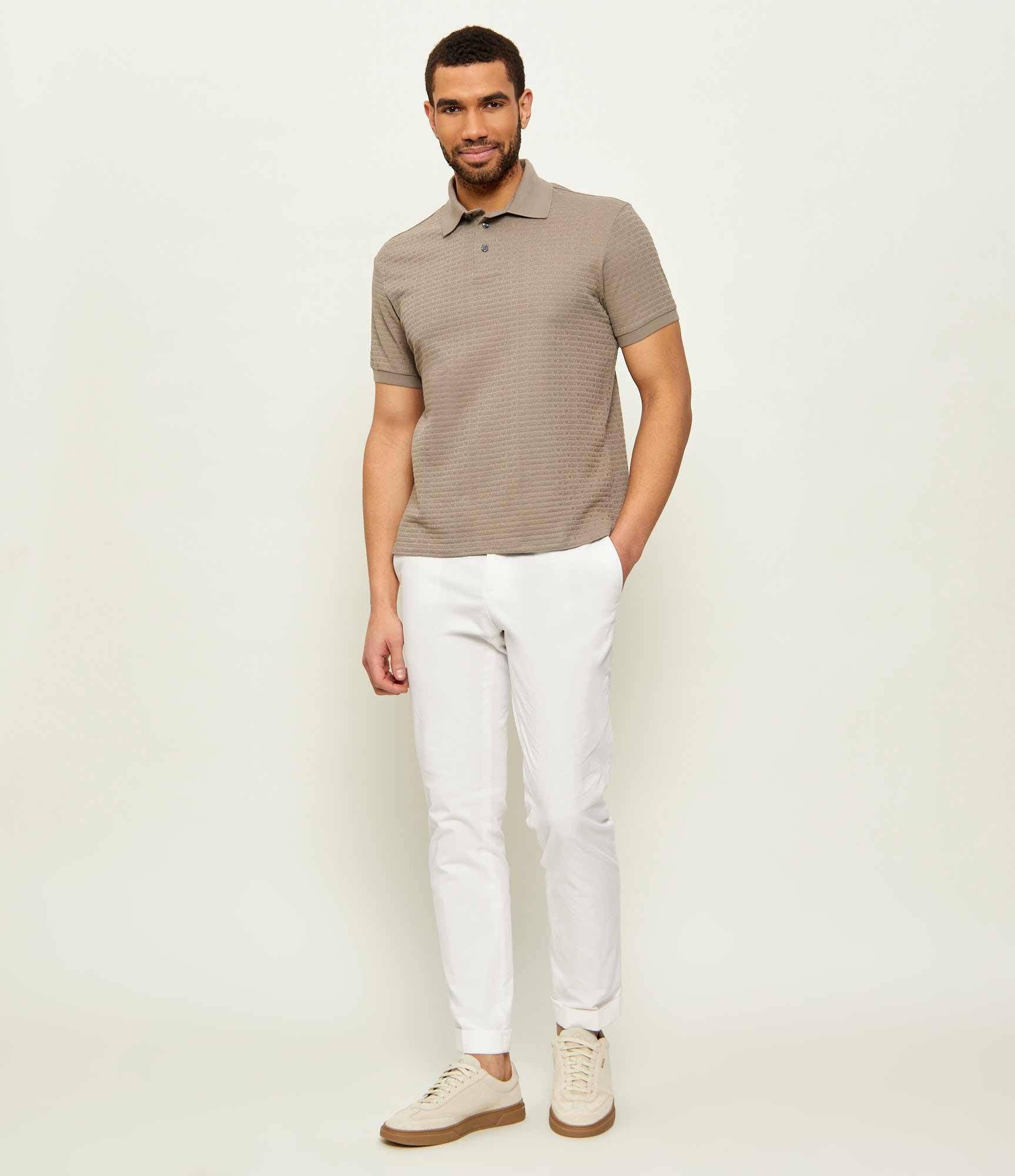 Emporio Armani Polo Em004595 Af10762 Grey.logo Cinza_shot2