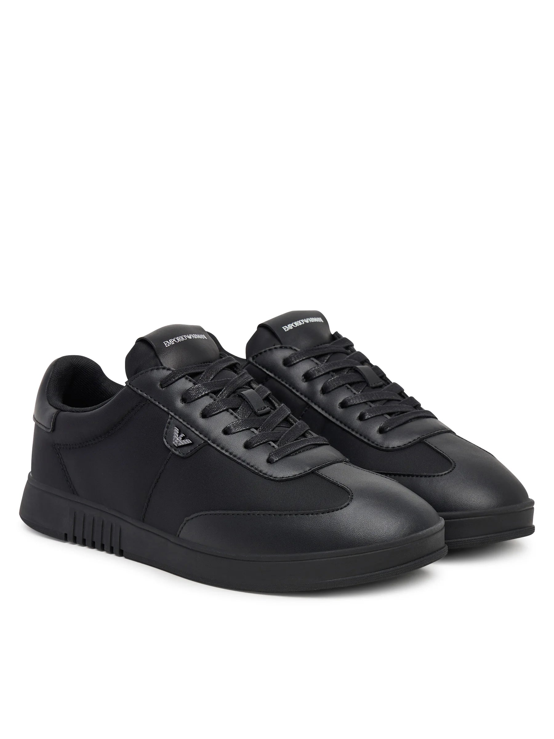 Emporio Armani Sapatilhas Sneakers Shoes Em003062 Af18210 Black Preto_shot1