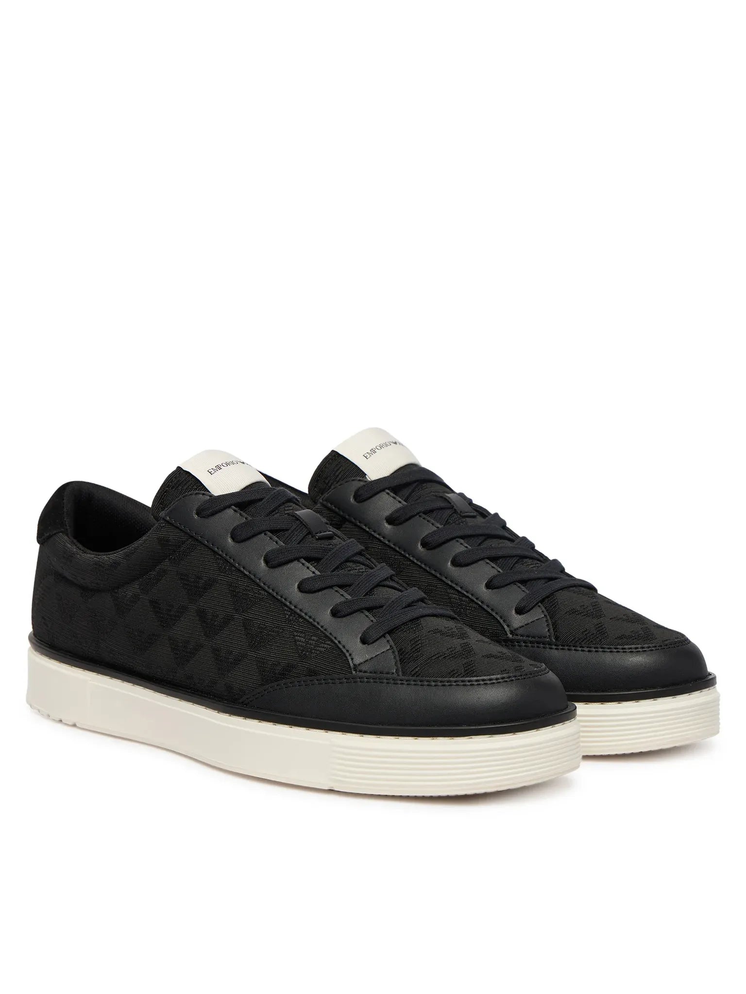 Emporio Armani Sapatilhas Sneakers Shoes Em004782 Af23199 Black Preto_shot2