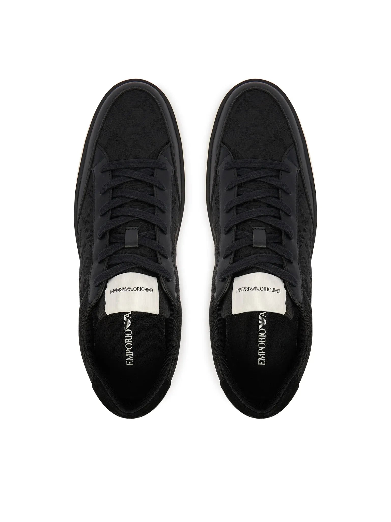 Emporio Armani Sapatilhas Sneakers Shoes Em004782 Af23199 Black Preto_shot5