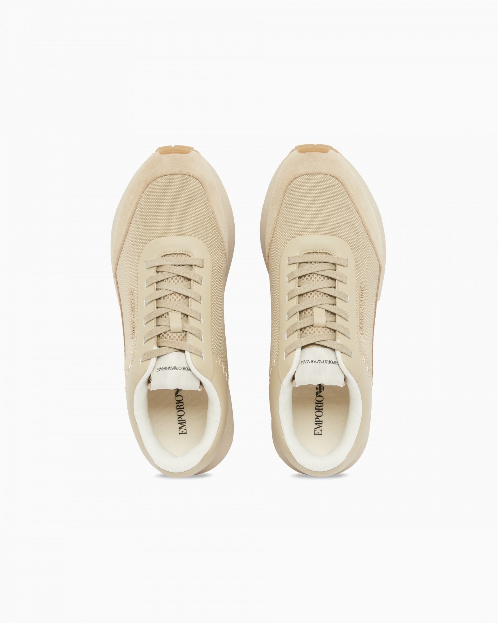 Emporio Armani Sapatilhas Sneakers Shoes Em004839 Af24321 Beige Beige_shot3