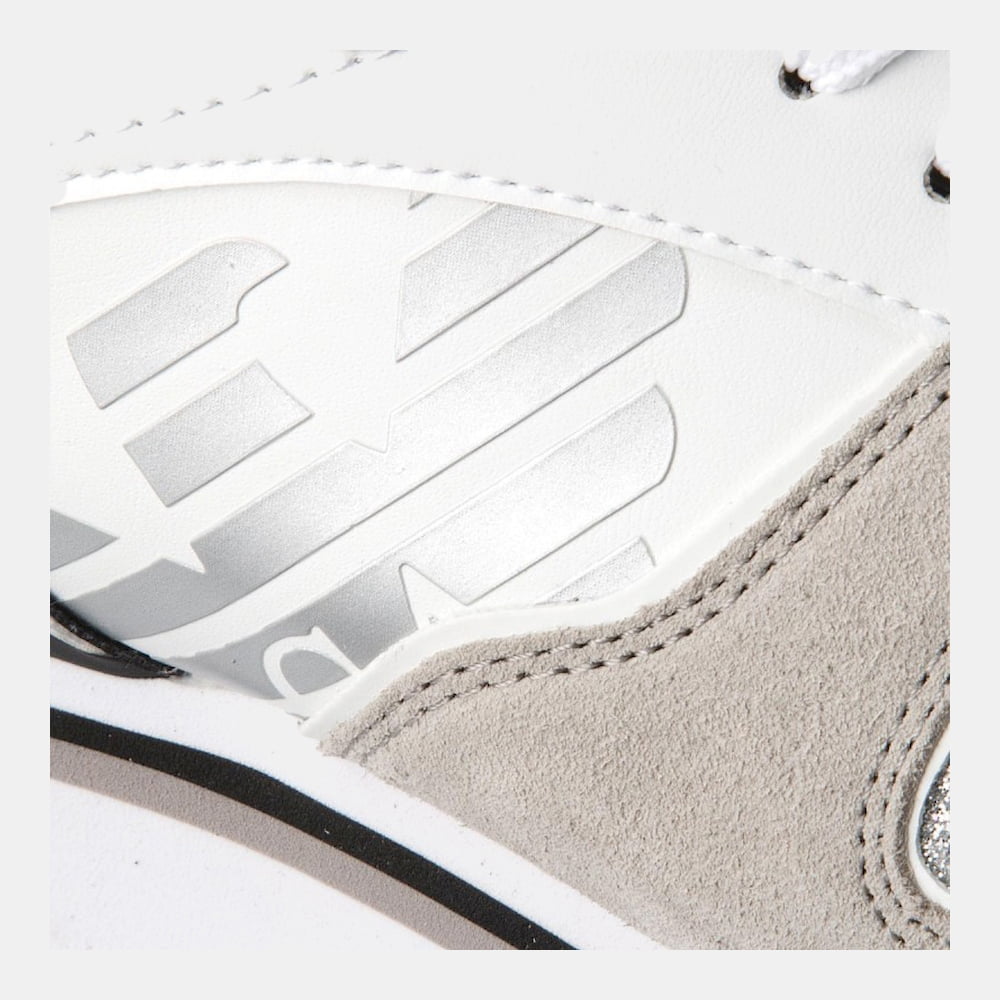 Emporio Armani Sapatilhas Sneakers Shoes X046 Xl214 Whi Silver Branco Prateado Shot12