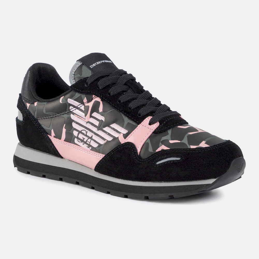 Emporio Armani Sapatilhas Sneakers Shoes X058 Xm053 Black Pink Preto Rosa Shot2