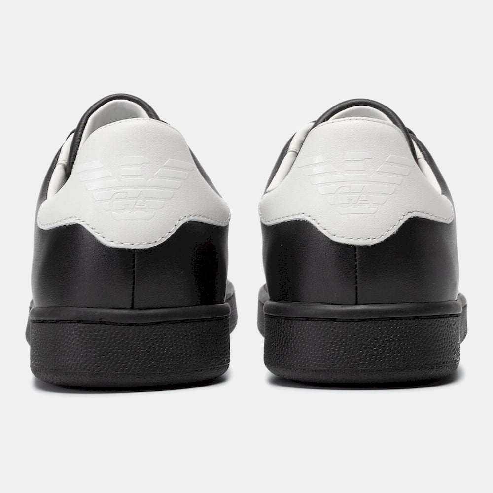 Emporio Armani Sapatilhas Sneakers Shoes X103 Xl815 Blk White Preto Branco Shot8
