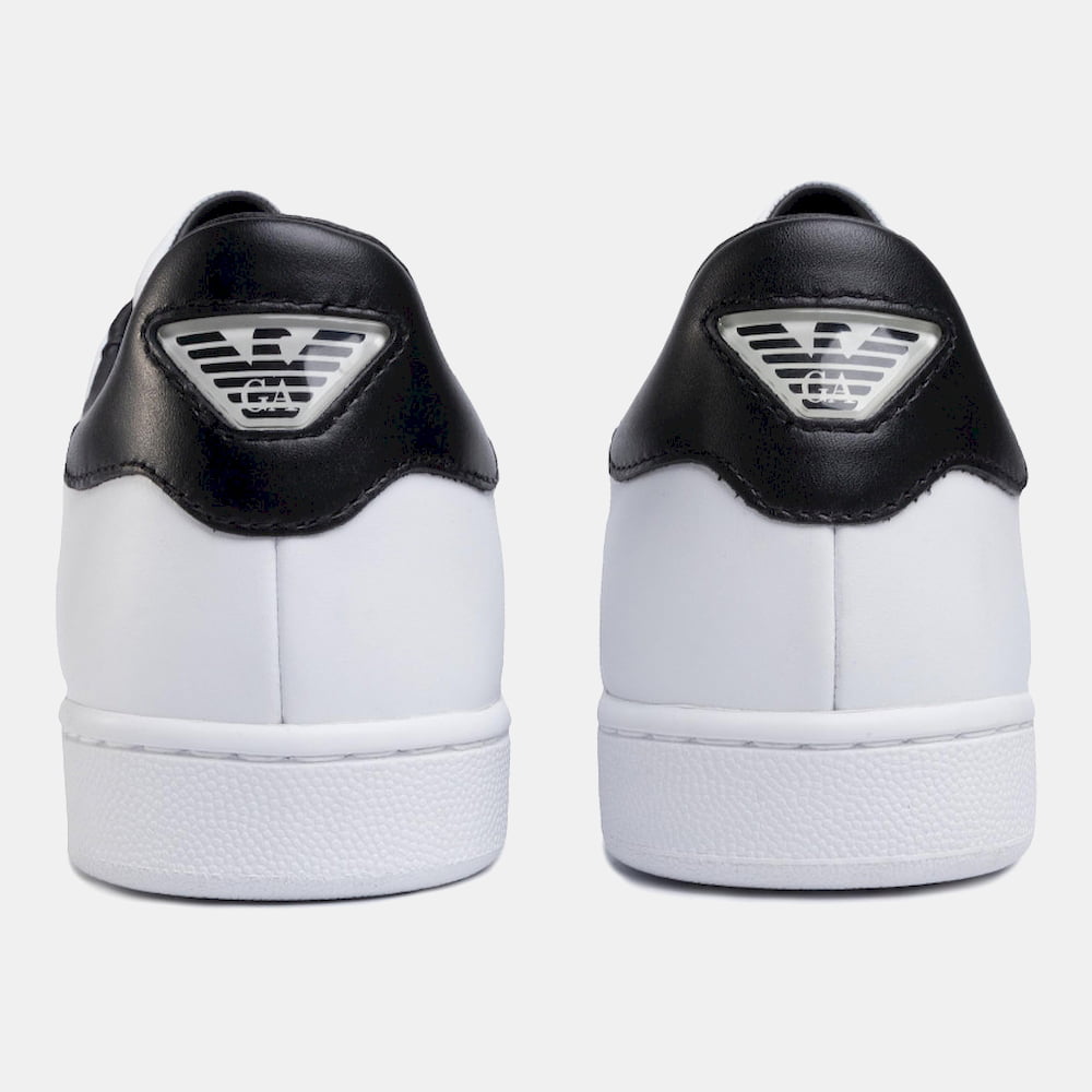 Emporio Armani Sapatilhas Sneakers Shoes X103 Xl815 Whi Black Branco Preto Shot8
