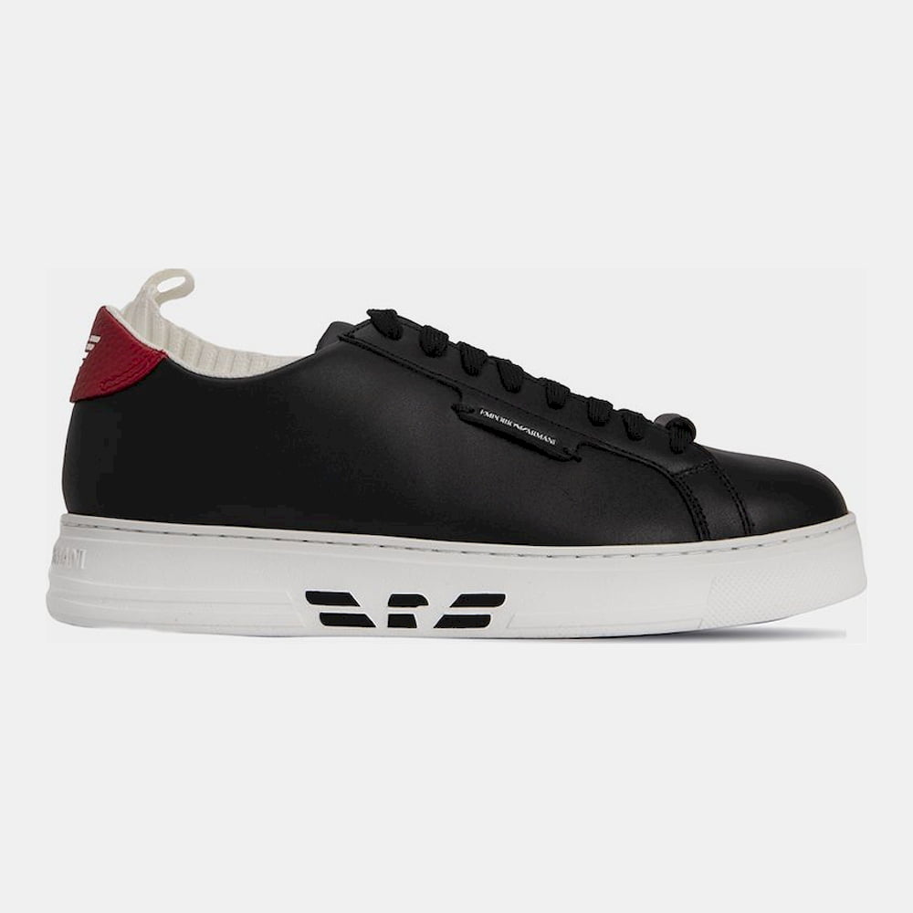 Emporio Armani Sapatilhas Sneakers Shoes X308 Xm709 Navy Red Navy Vermelho Shot4